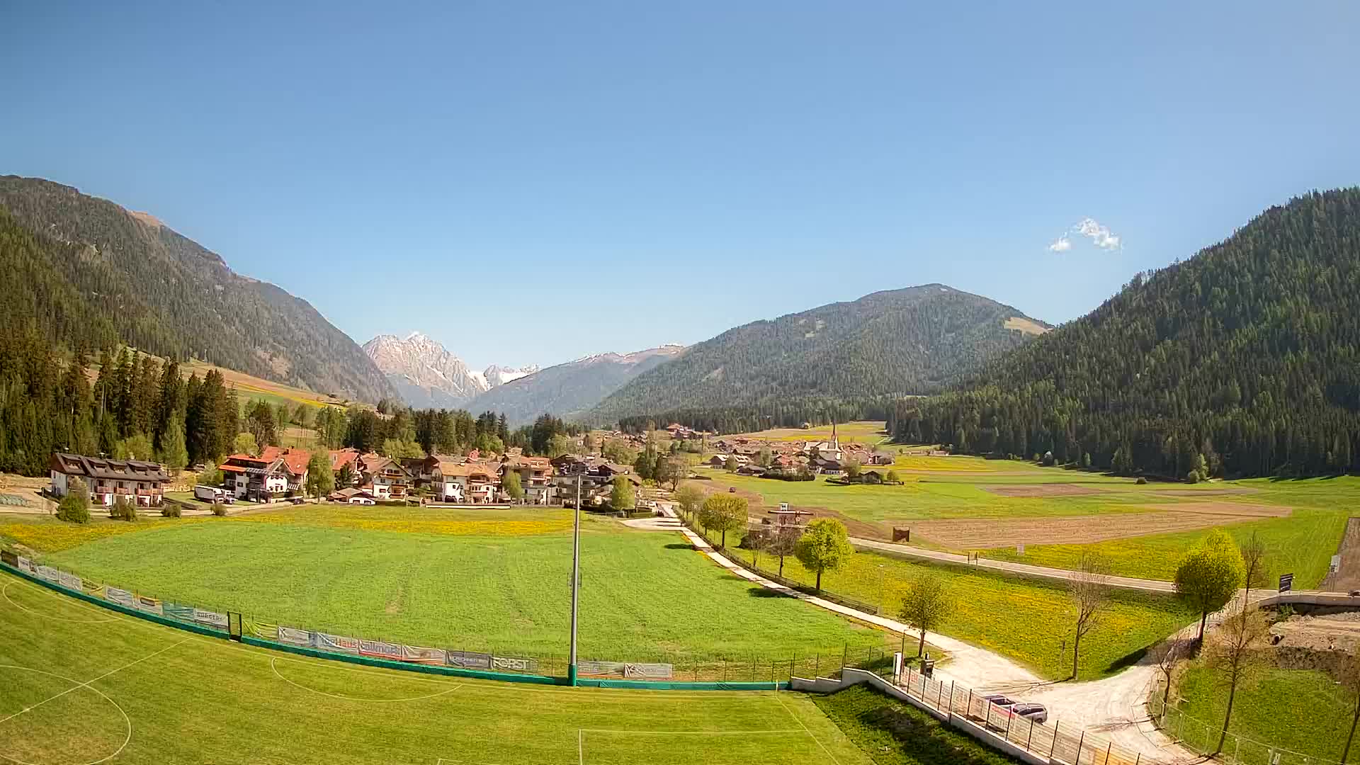 Webcam Rasun di Sotto / Plan de Corones – Vista live dalla Val Anterselva