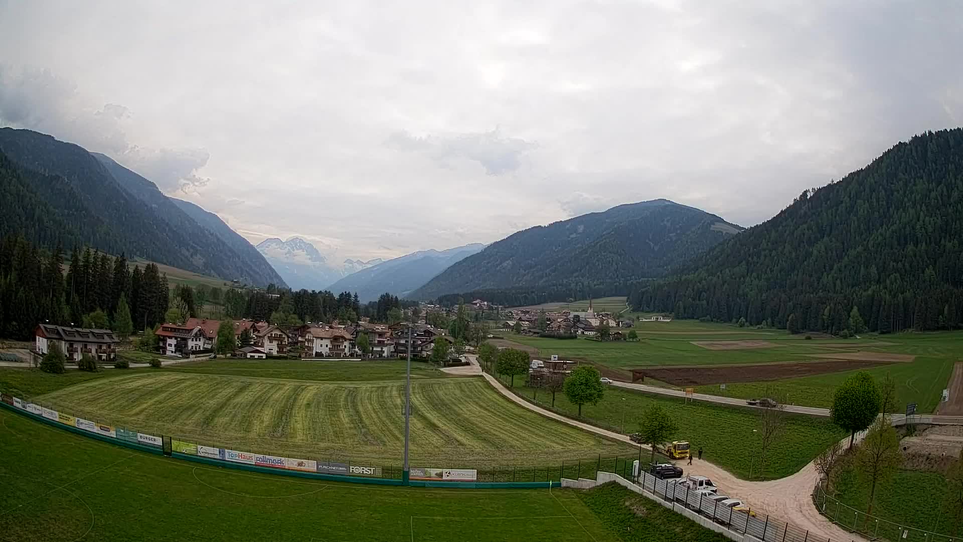 Webcam Rasun di Sotto / Plan de Corones – Vista live dalla Val Anterselva