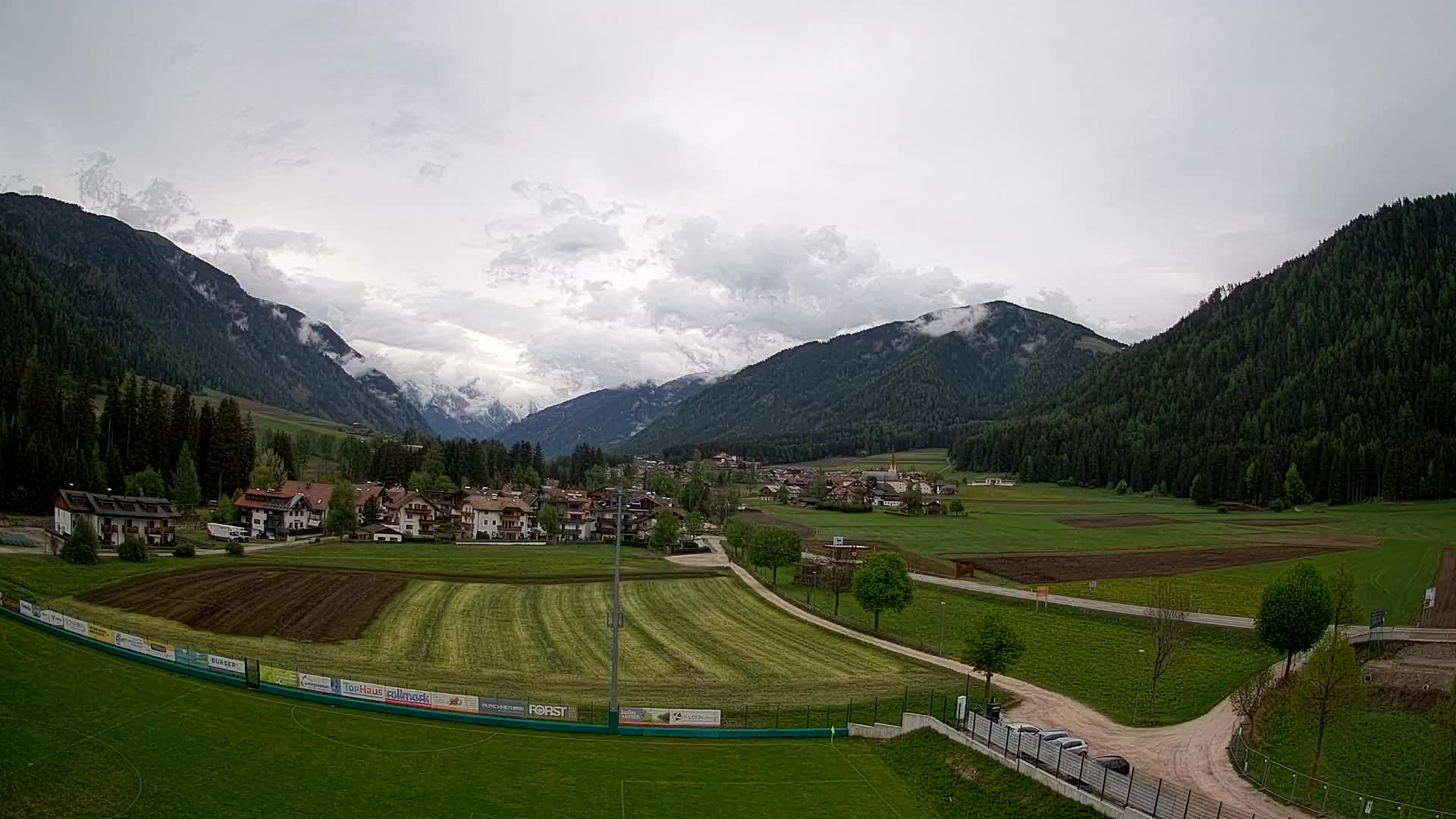 Webcam Rasun di Sotto / Plan de Corones – Vista live dalla Val Anterselva