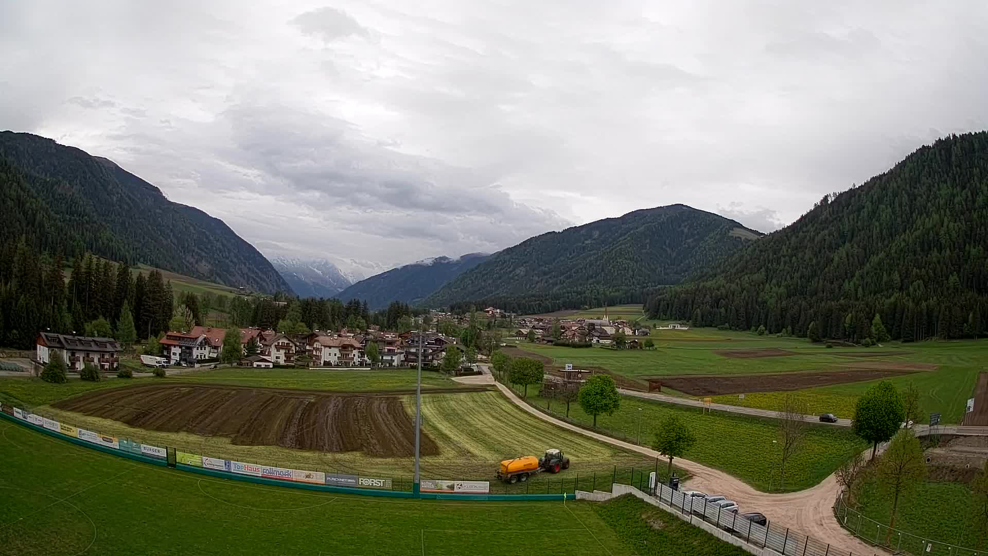 Webcam Rasun di Sotto / Plan de Corones – Vista live dalla Val Anterselva