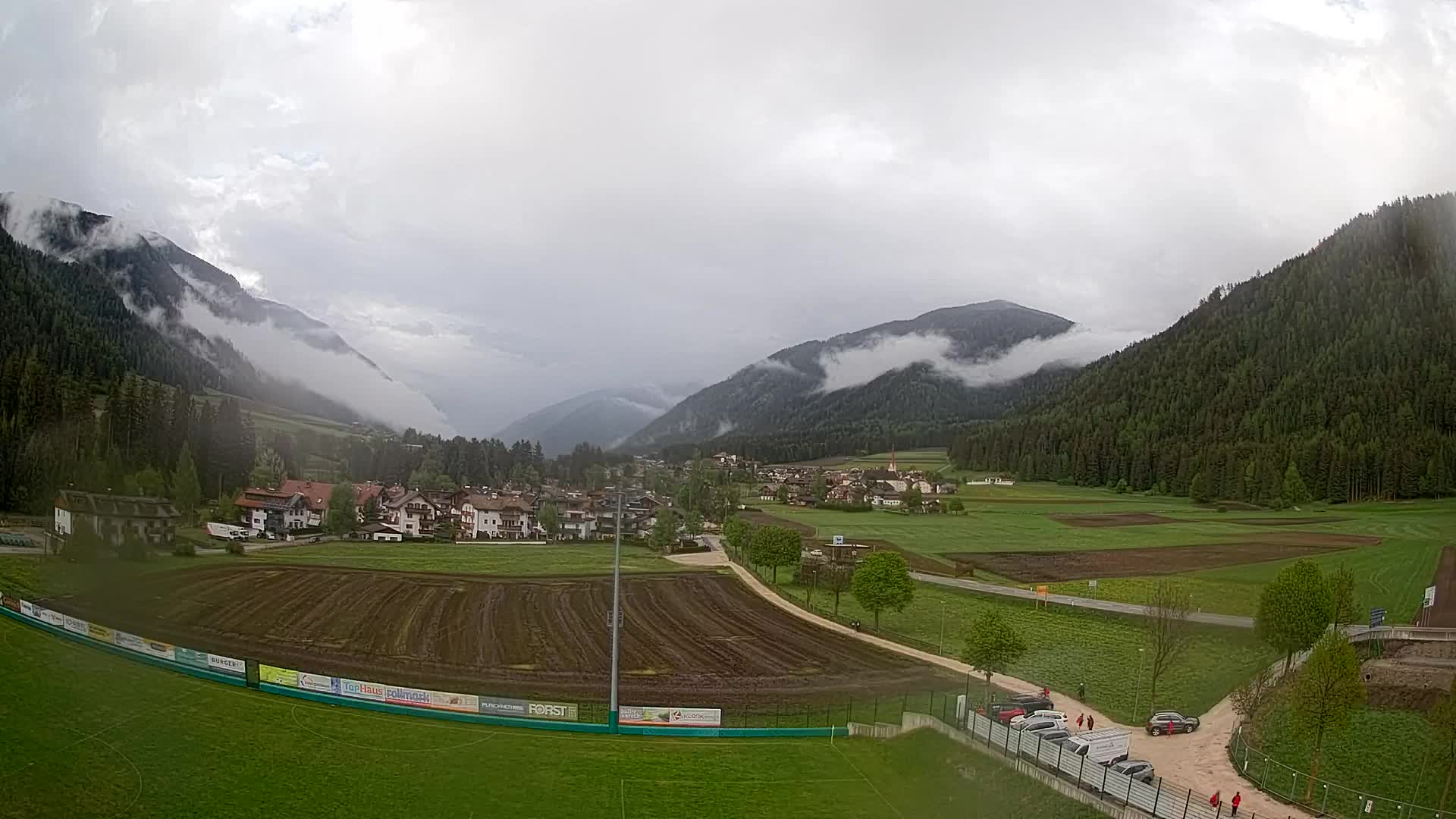 Webcam Rasun di Sotto / Plan de Corones – Vista live dalla Val Anterselva