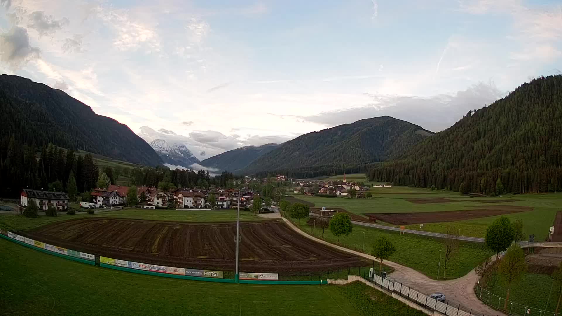 Webcam Niederrasen / Kronplatz – Vista en directo desde el Valle de Anterselva