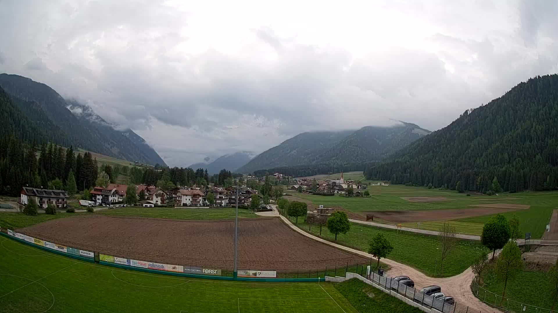 Webcam Rasun di Sotto / Plan de Corones – Vista live dalla Val Anterselva
