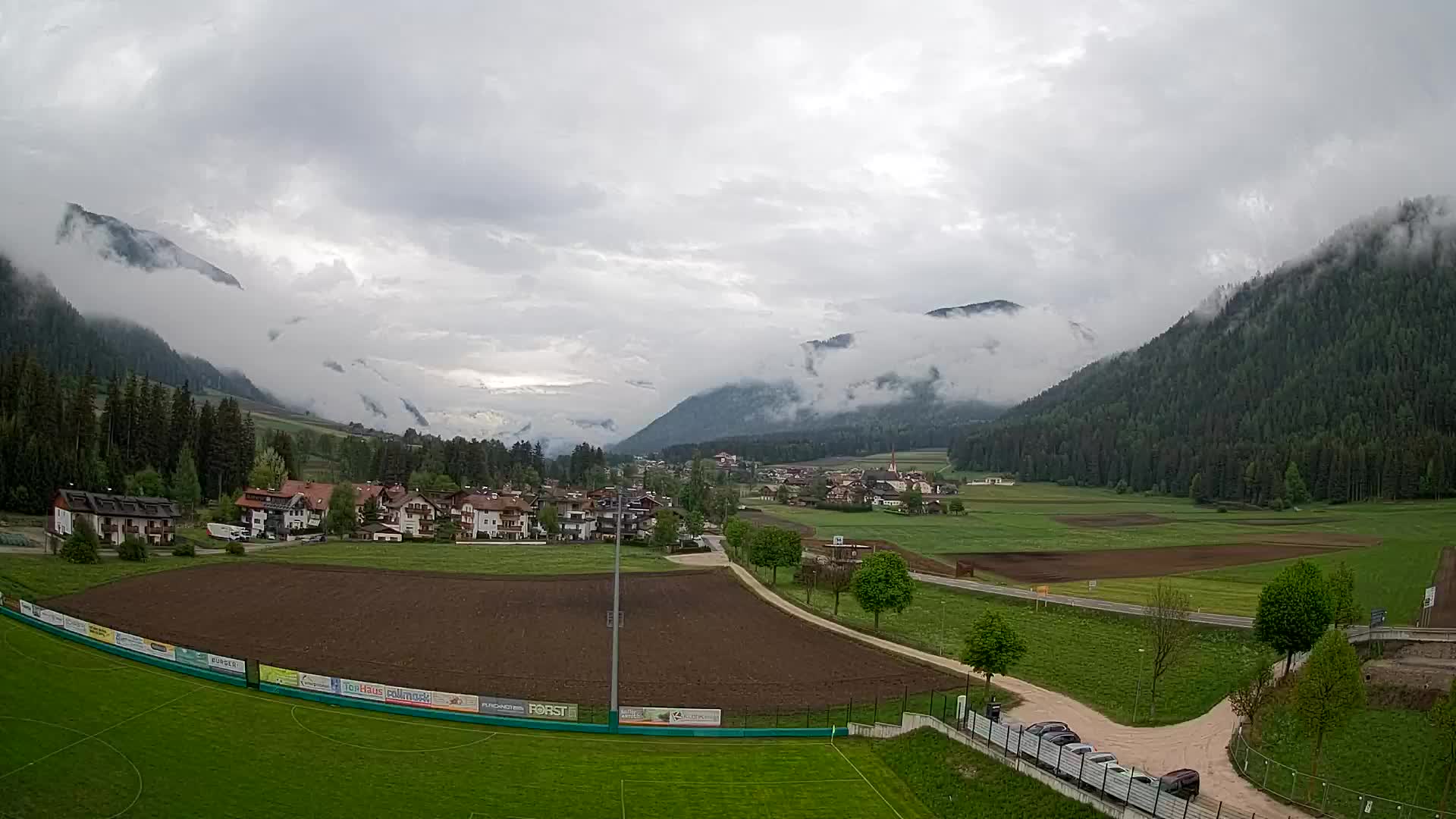 Webcam Rasun di Sotto / Plan de Corones – Vista live dalla Val Anterselva