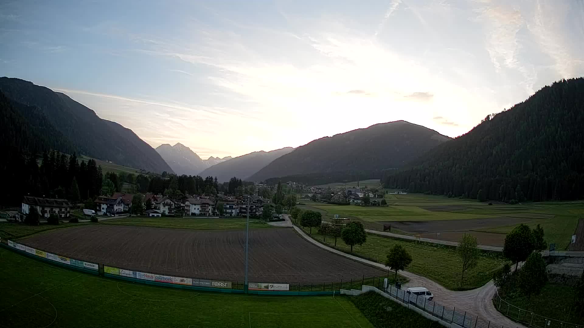 Webcam Niederrasen / Kronplatz – Vista en directo desde el Valle de Anterselva