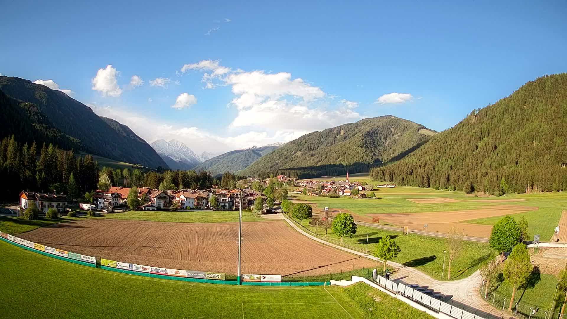 Webcam Rasun di Sotto / Plan de Corones – Vista live dalla Val Anterselva