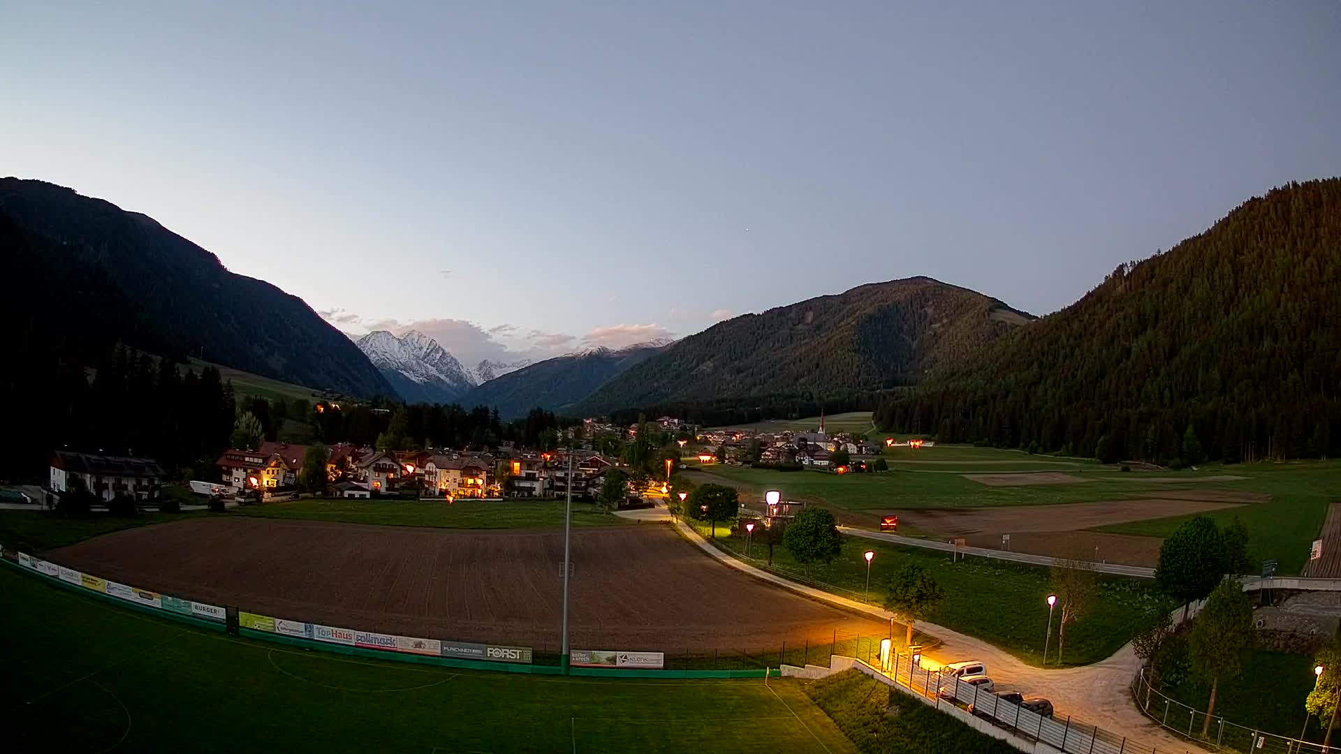 Webcam Niederrasen / Kronplatz – Vista en directo desde el Valle de Anterselva