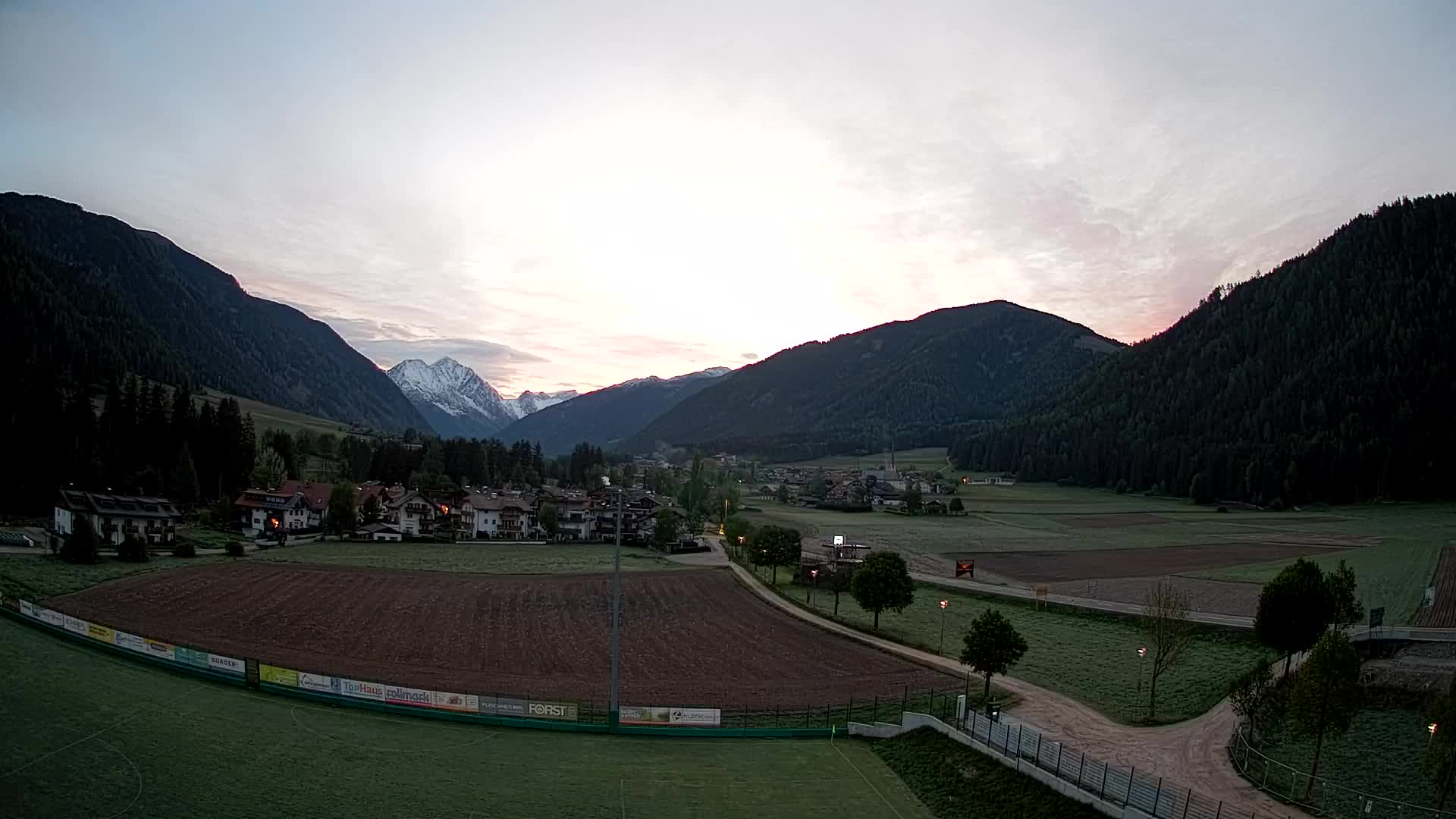 Webcam Niederrasen / Kronplatz – Vista en directo desde el Valle de Anterselva