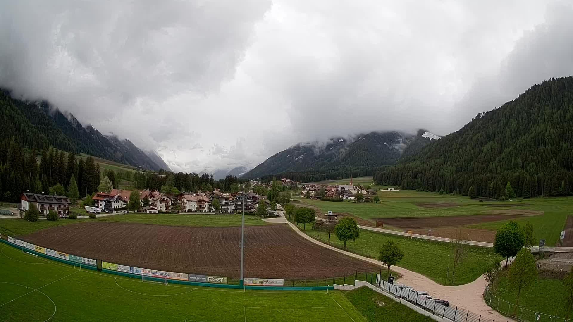 Webcam Rasun di Sotto / Plan de Corones – Vista live dalla Val Anterselva