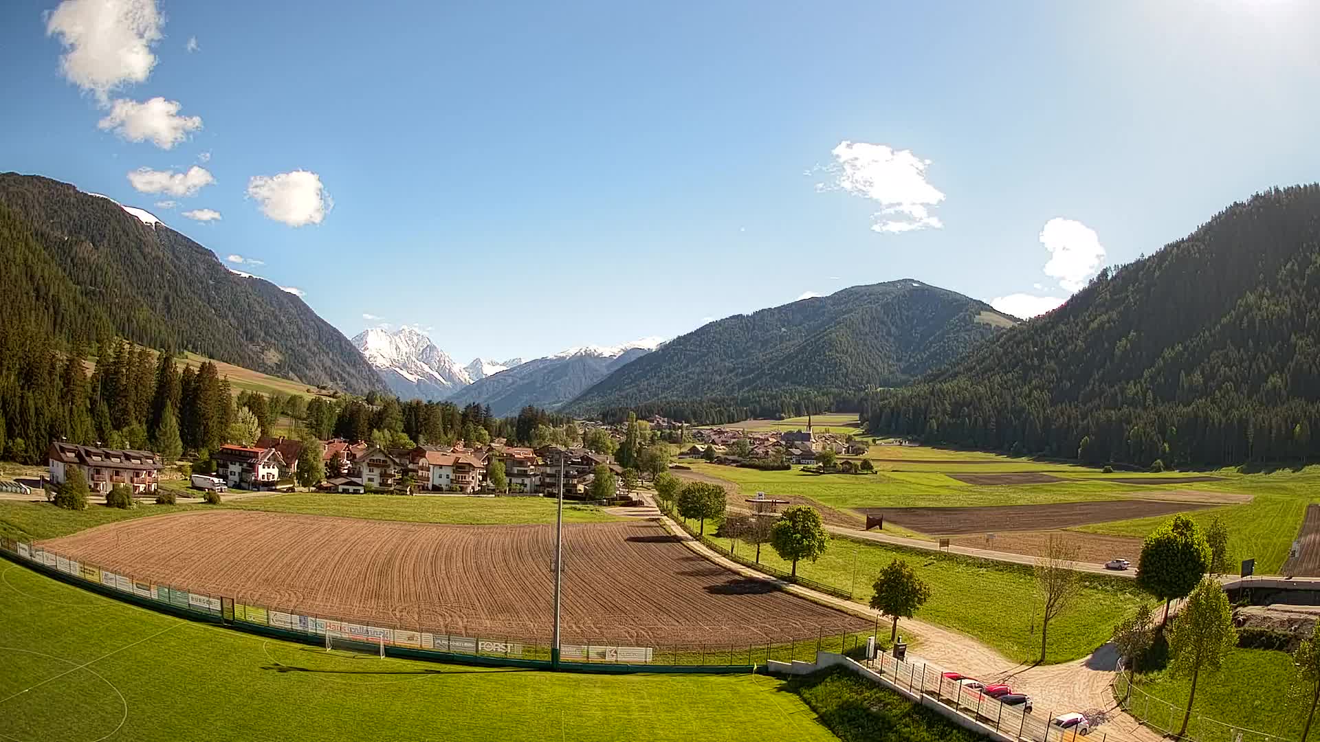 Webcam Rasun di Sotto / Plan de Corones – Vista live dalla Val Anterselva