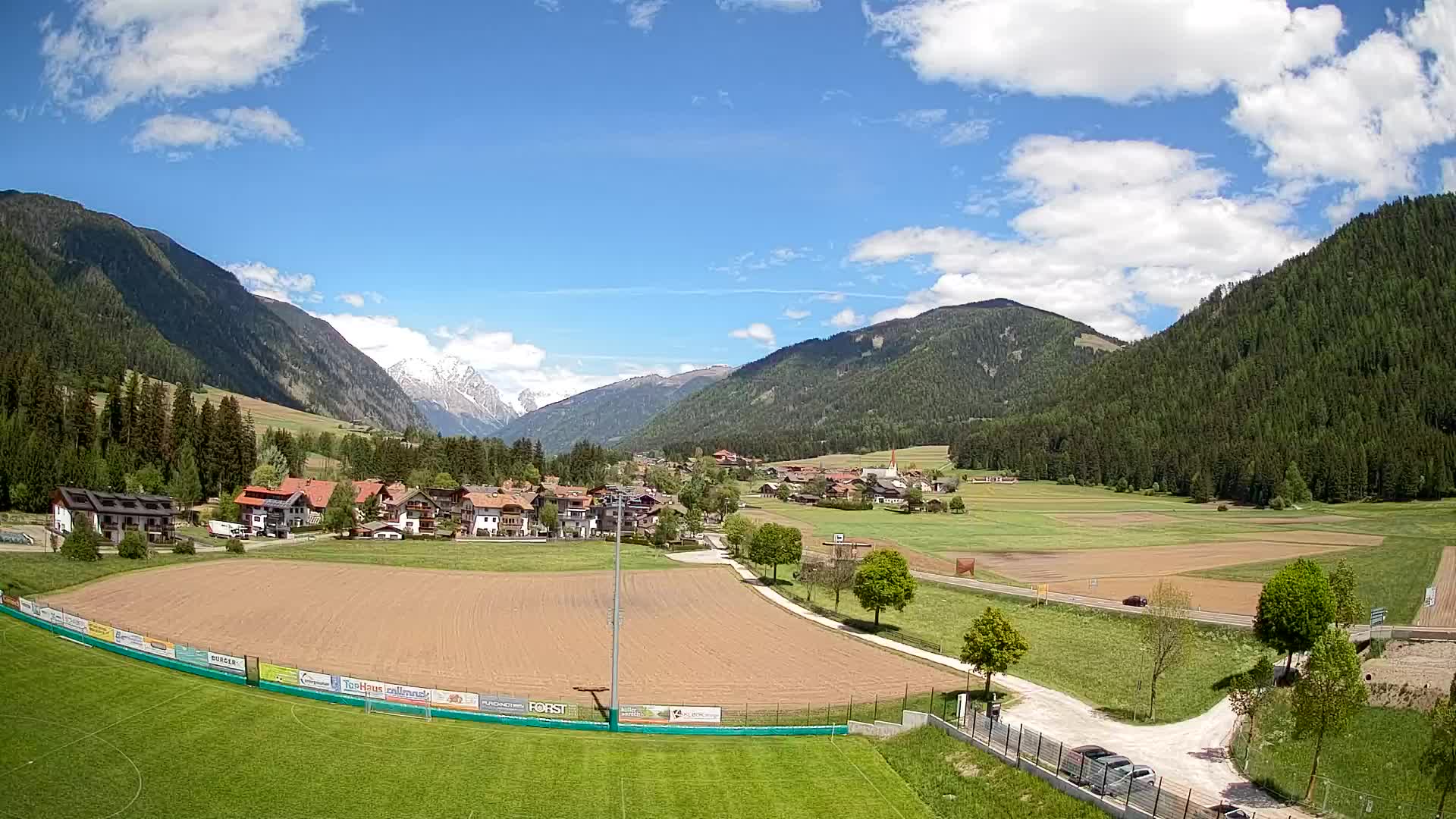 Webcam Niederrasen / Kronplatz – Vista en directo desde el Valle de Anterselva