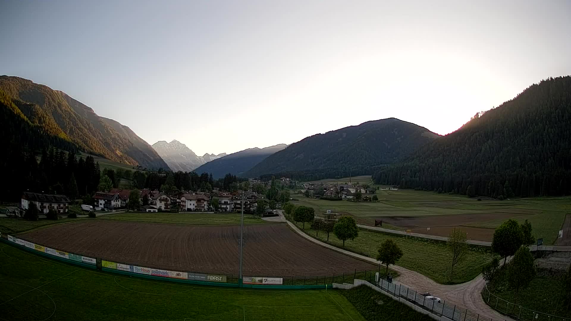 Webcam Niederrasen / Kronplatz – Vista en directo desde el Valle de Anterselva