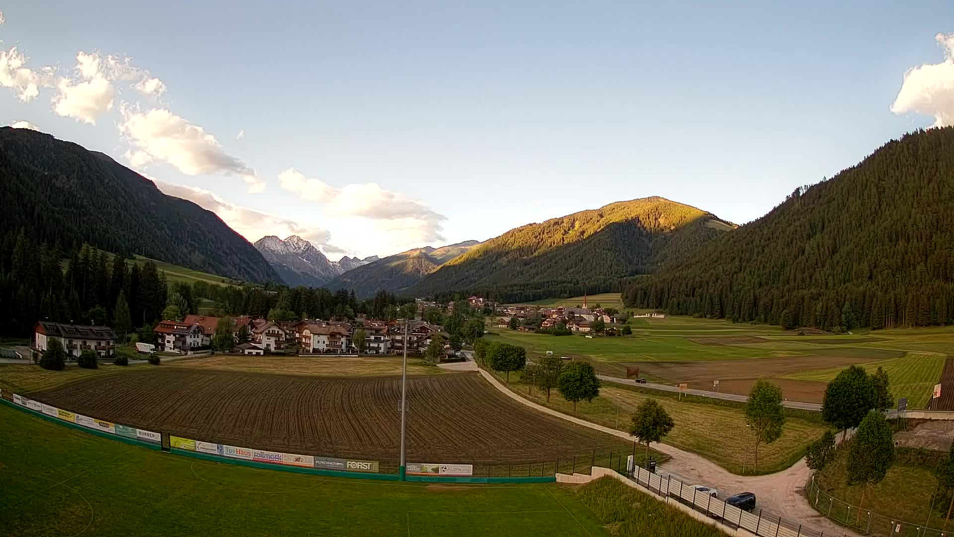 Webcam Rasun di Sotto / Plan de Corones – Vista live dalla Val Anterselva