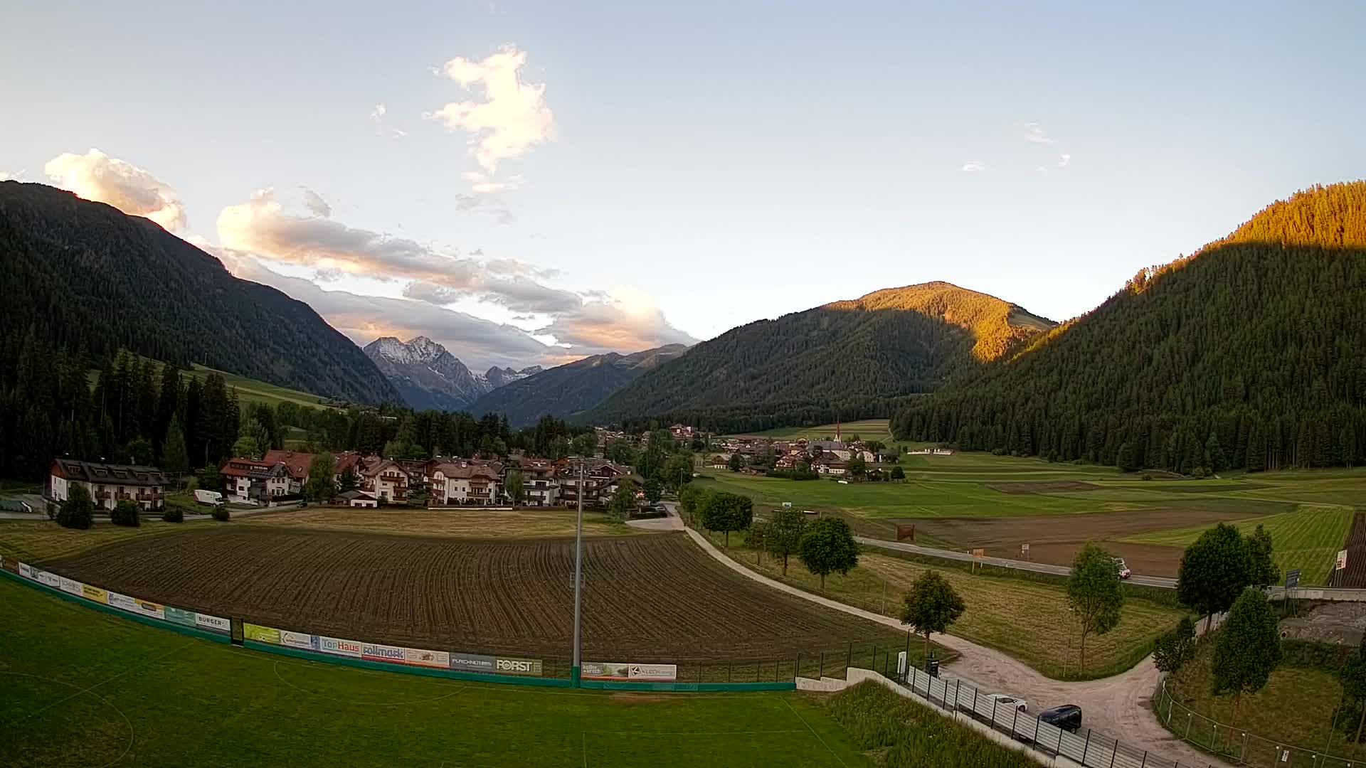 Webcam Rasun di Sotto / Plan de Corones – Vista live dalla Val Anterselva