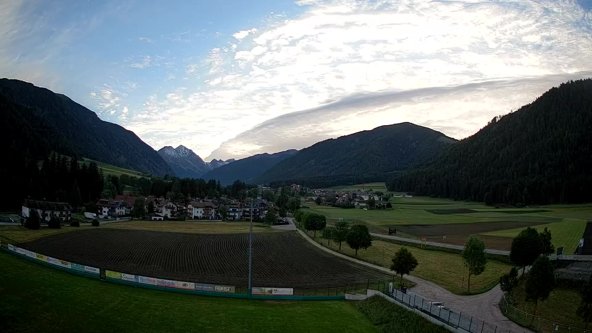 Webcam Niederrasen / Kronplatz – Vista en directo desde el Valle de Anterselva
