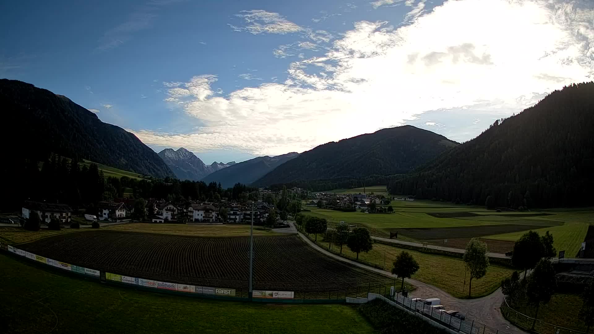 Webcam Niederrasen / Kronplatz – Vista en directo desde el Valle de Anterselva
