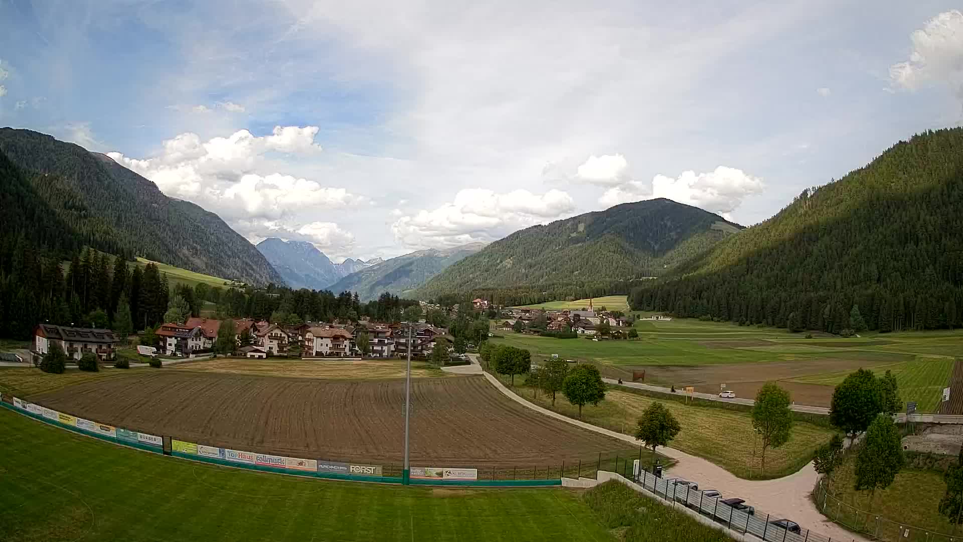 Webcam Rasun di Sotto / Plan de Corones – Vista live dalla Val Anterselva