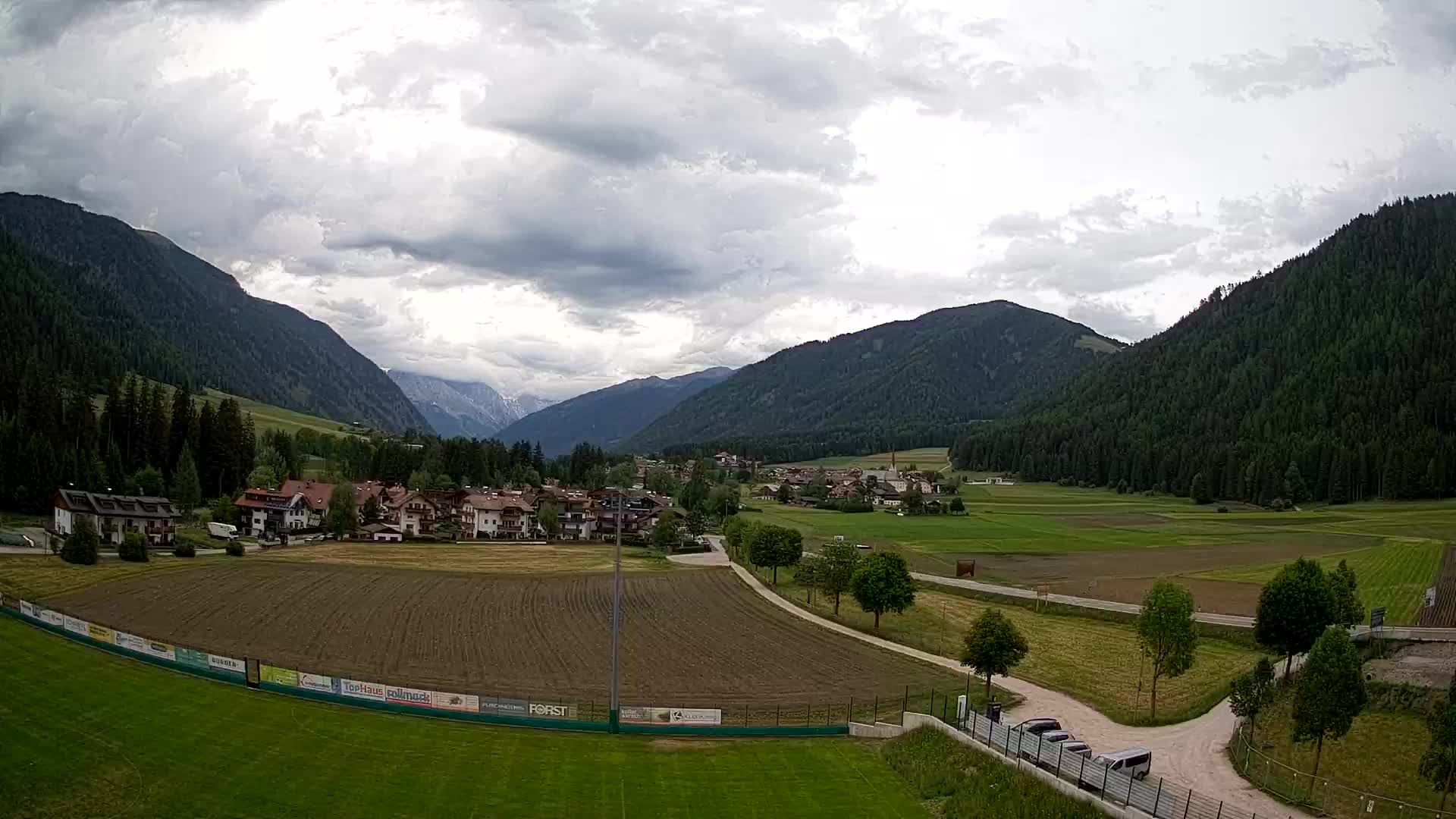 Webcam Rasun di Sotto / Plan de Corones – Vista live dalla Val Anterselva