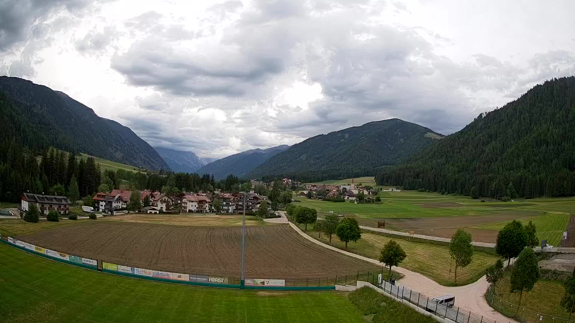 Webcam Rasun di Sotto / Plan de Corones – Vista live dalla Val Anterselva