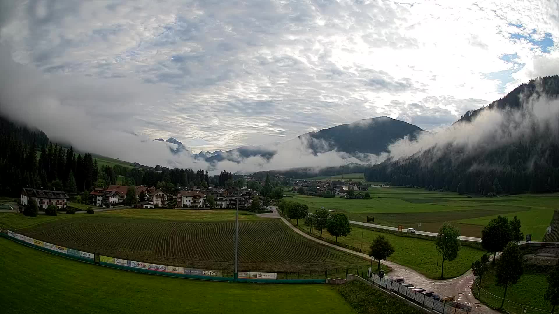 Webcam Rasun di Sotto / Plan de Corones – Vista live dalla Val Anterselva