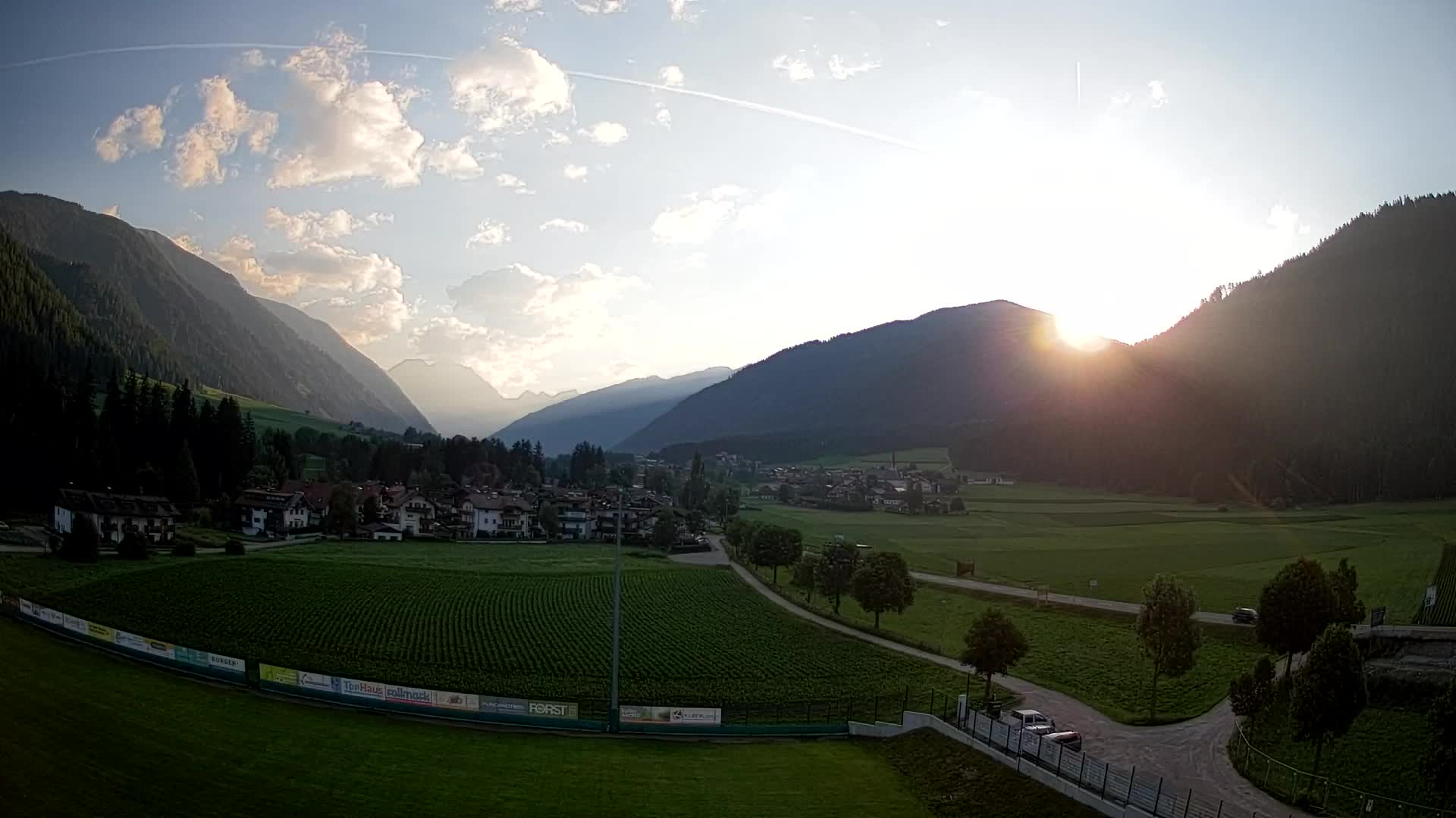 Webcam Rasun di Sotto / Plan de Corones – Vista live dalla Val Anterselva