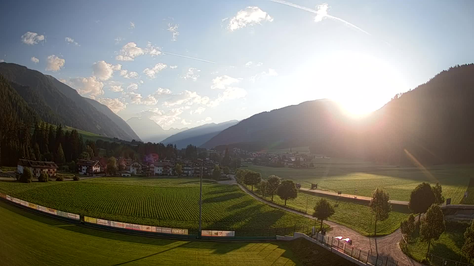Webcam Rasun di Sotto / Plan de Corones – Vista live dalla Val Anterselva