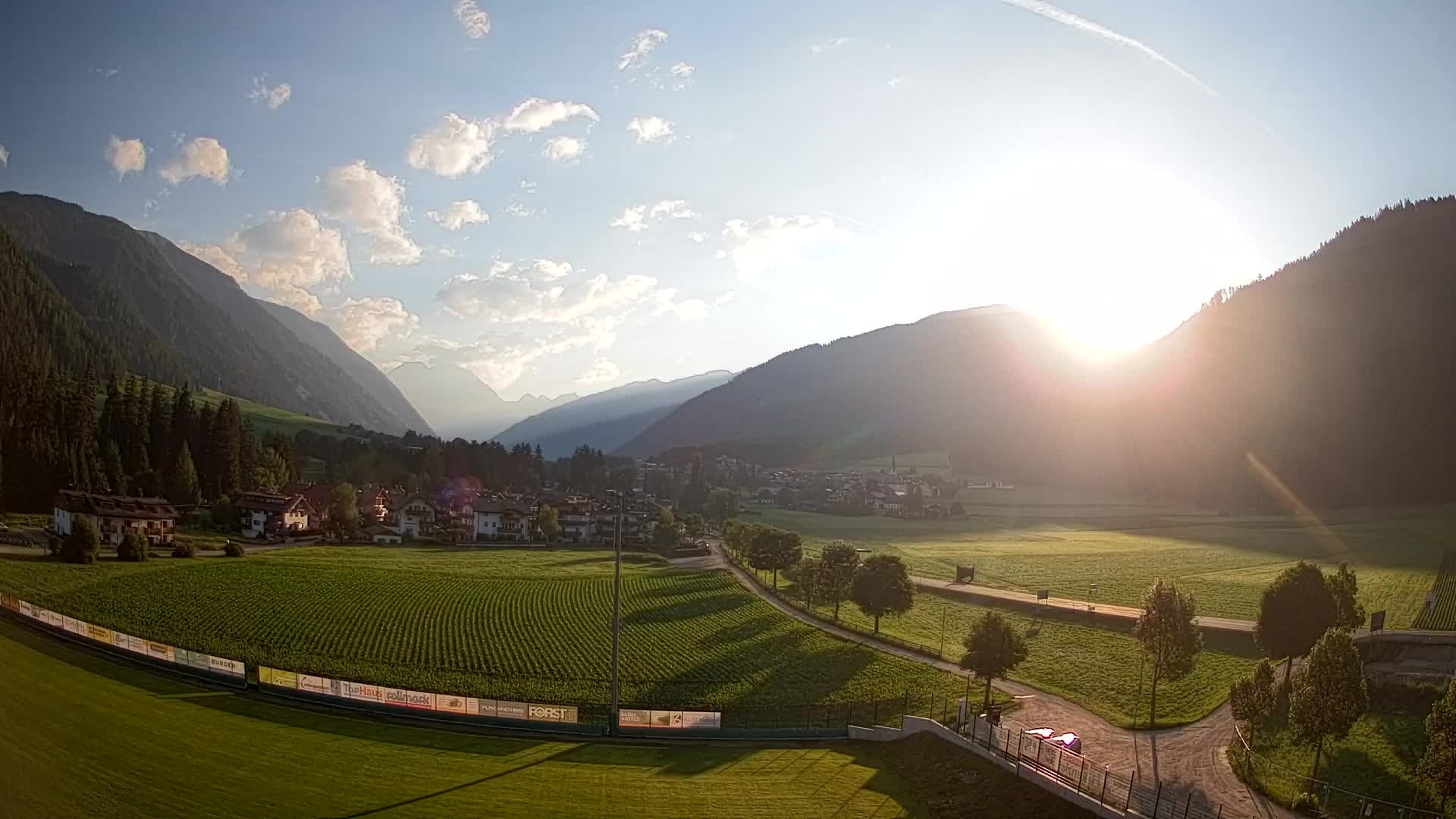Webcam Rasun di Sotto / Plan de Corones – Vista live dalla Val Anterselva