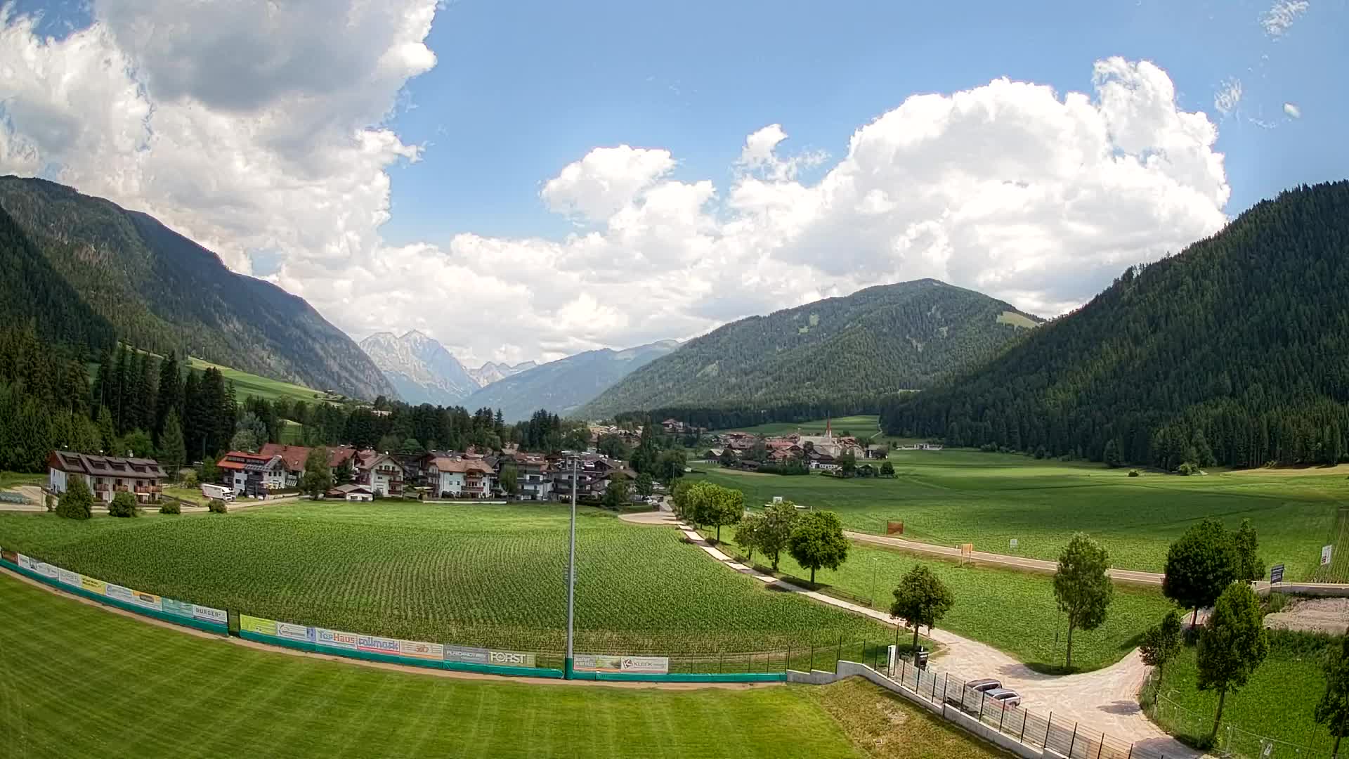 Webcam Niederrasen / Kronplatz – Vue en direct depuis la Vallée d’Anterselva