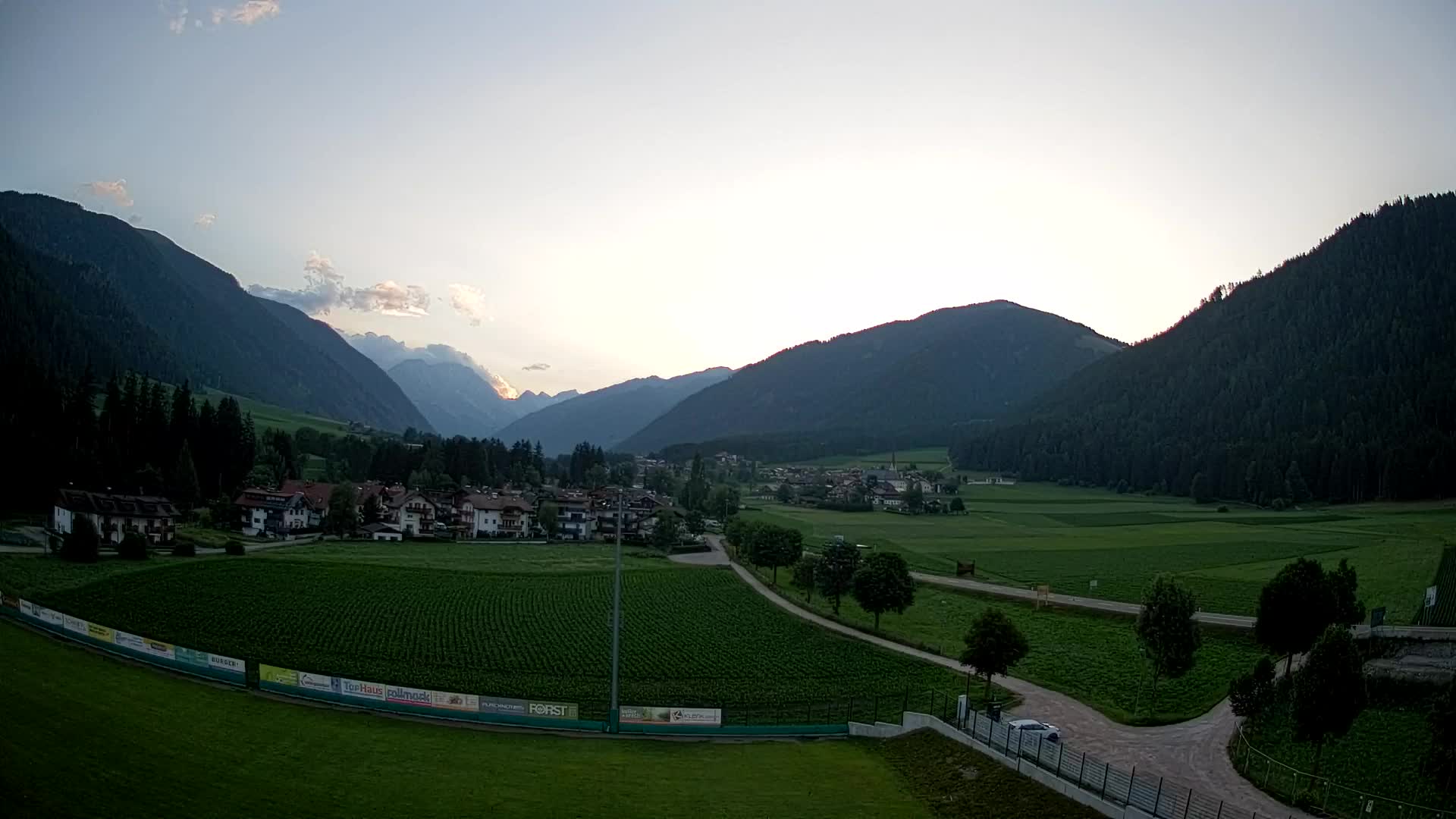 Webcam Rasun di Sotto / Plan de Corones – Vista live dalla Val Anterselva