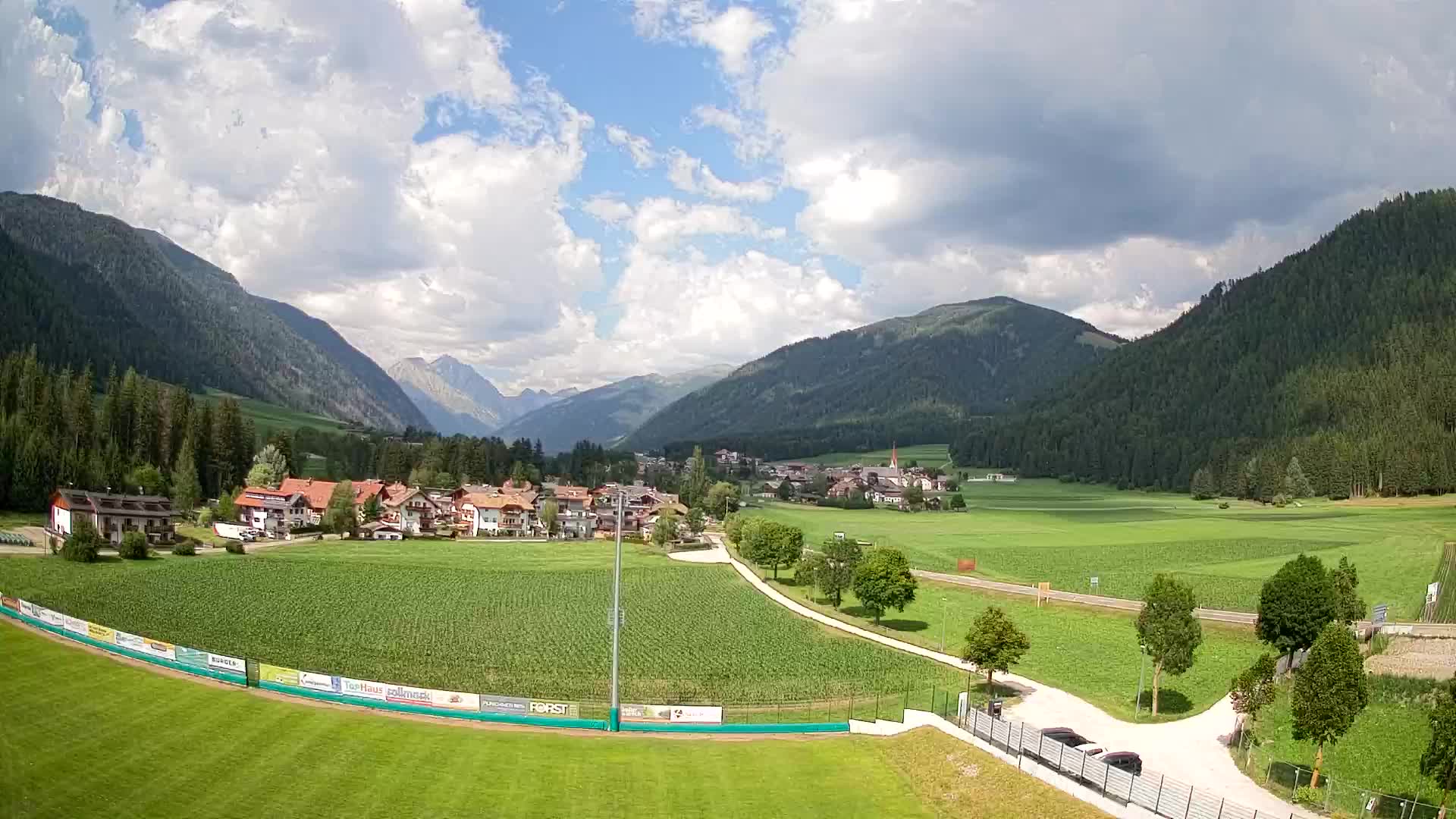 Webcam Rasun di Sotto / Plan de Corones – Vista live dalla Val Anterselva