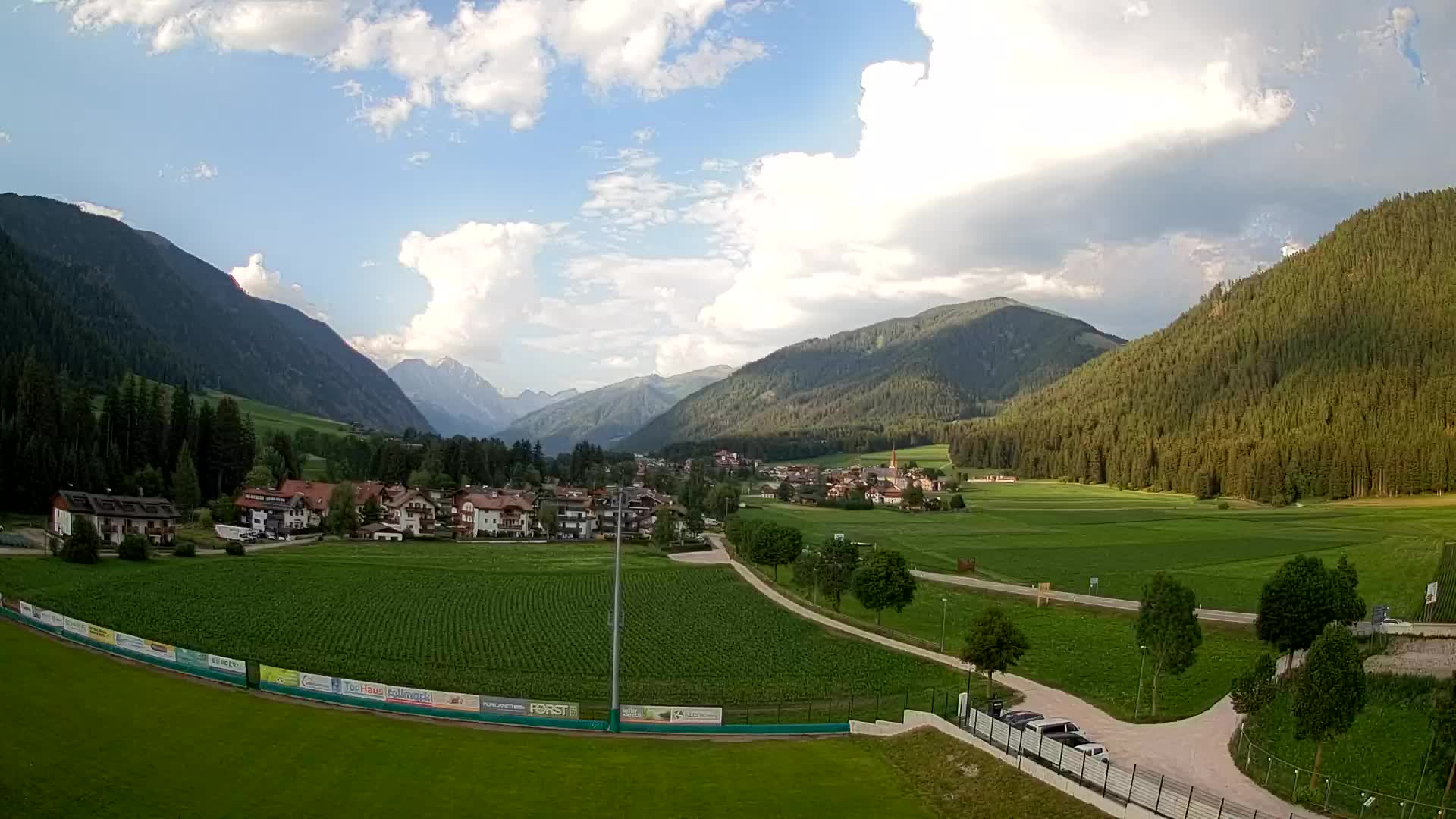Webcam Rasun di Sotto / Plan de Corones – Vista live dalla Val Anterselva
