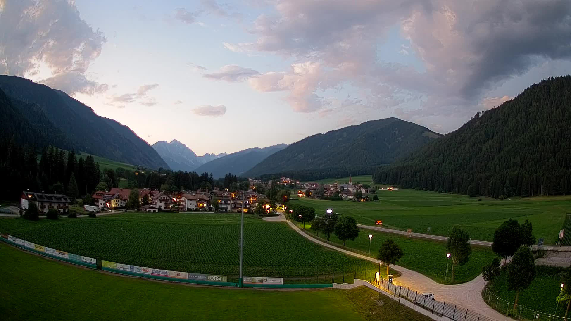 Webcam Rasun di Sotto / Plan de Corones – Vista live dalla Val Anterselva