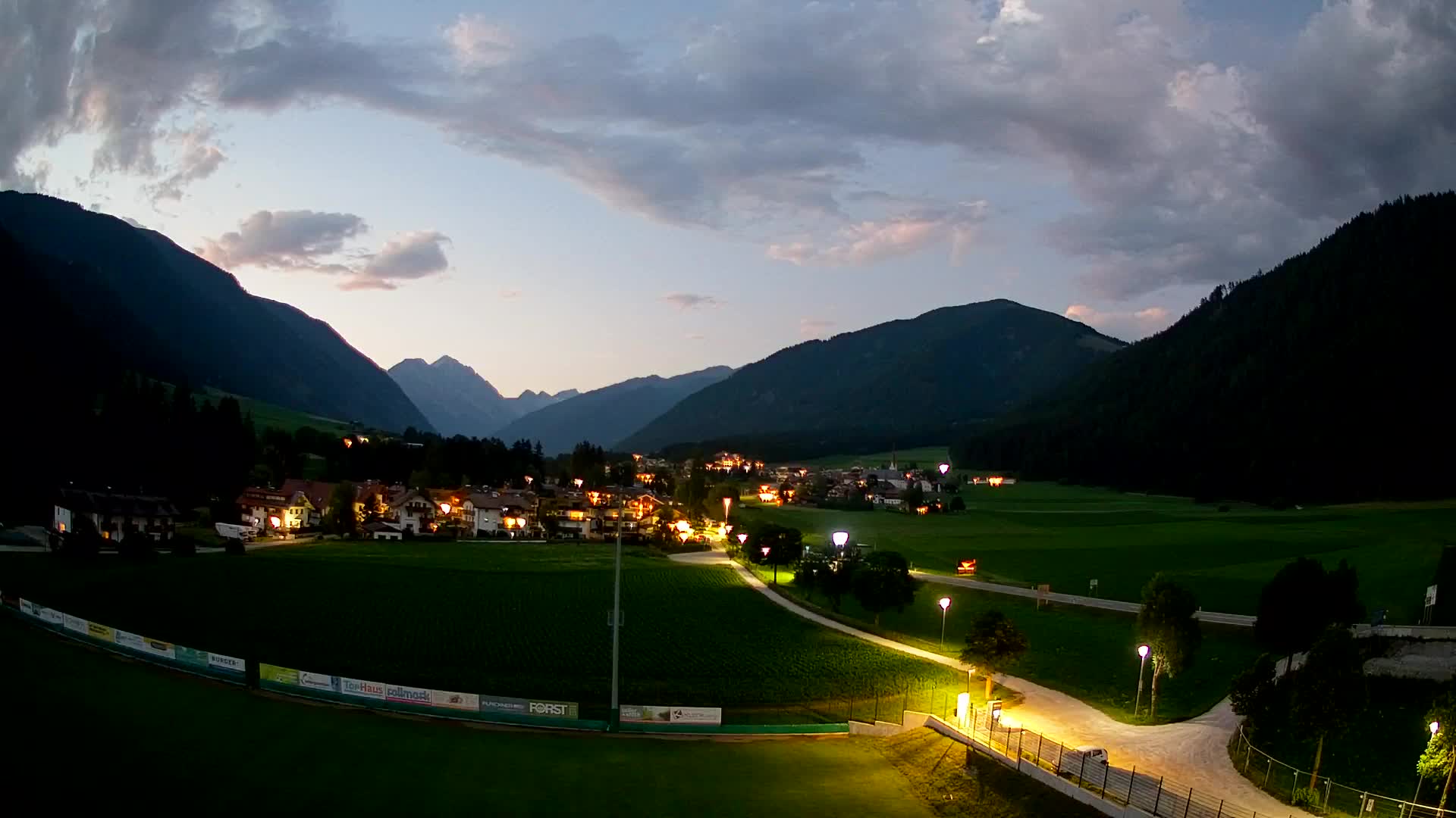 Webcam Niederrasen / Kronplatz – Vista en directo desde el Valle de Anterselva