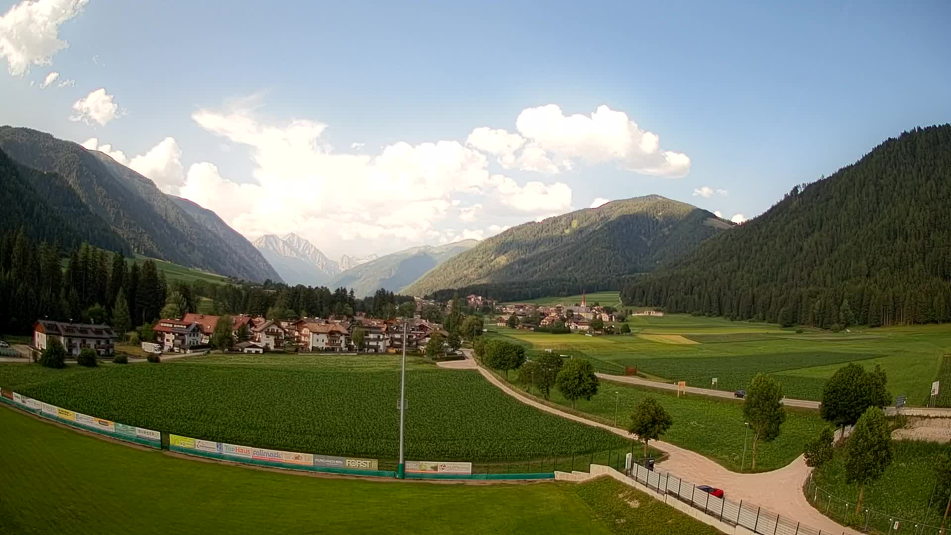 Webcam Rasun di Sotto / Plan de Corones – Vista live dalla Val Anterselva