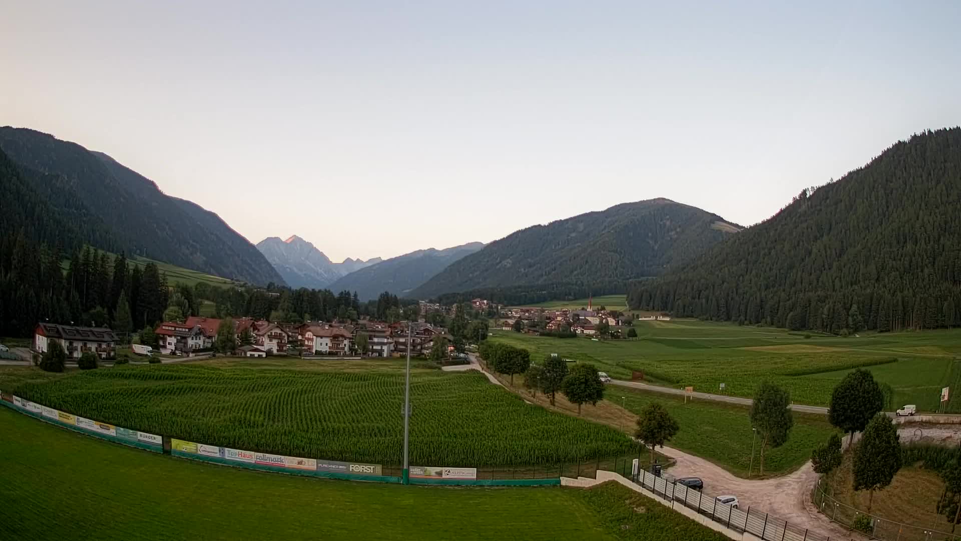Webcam Rasun di Sotto / Plan de Corones – Vista live dalla Val Anterselva