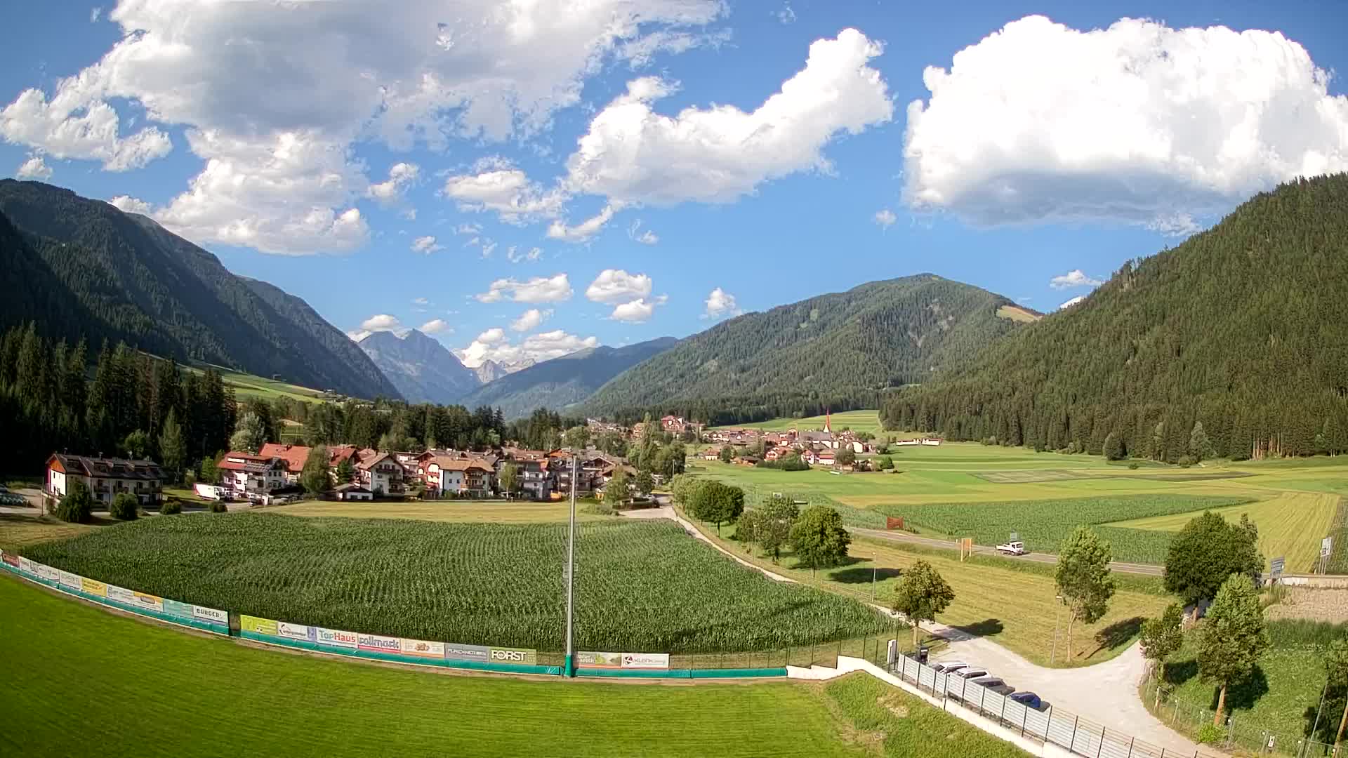 Webcam Niederrasen / Kronplatz – Live View from Val Anterselva