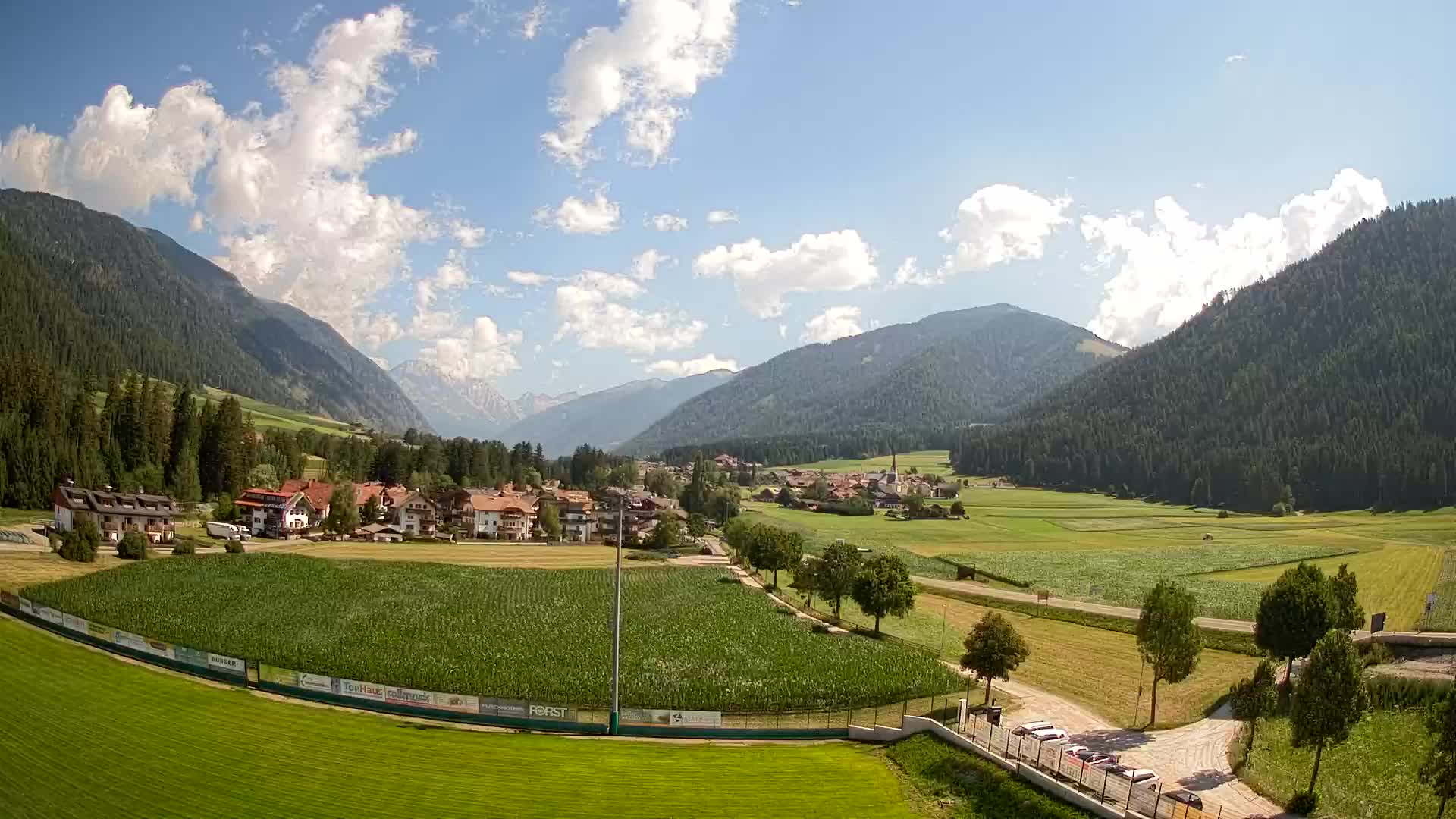 Web kamera Niederrasen / Kronplatz – Pogled uživo iz doline Anterselva