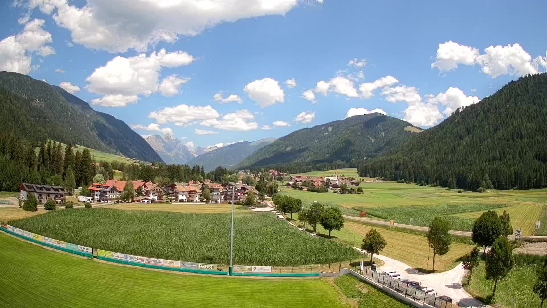 Web kamera Niederrasen / Kronplatz – Pogled v živo iz doline Anterselva