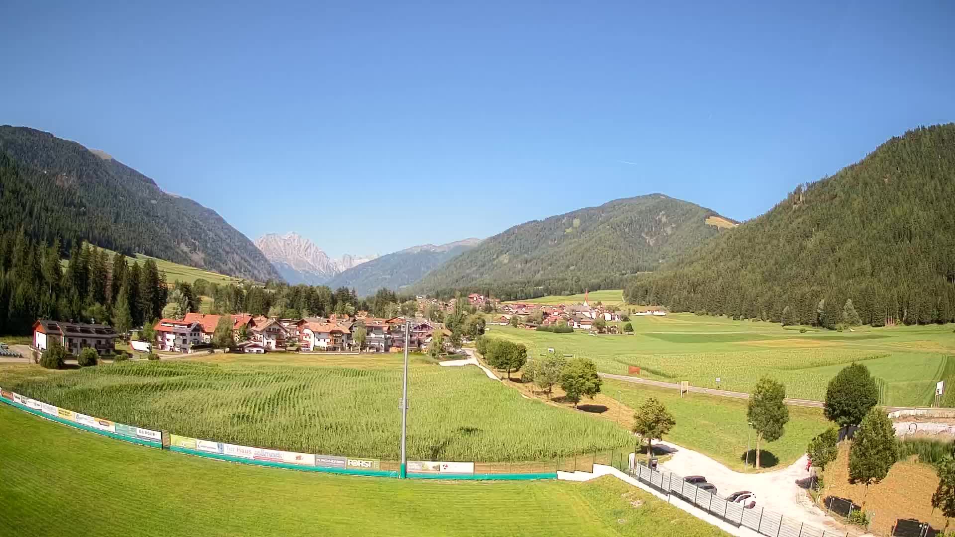 Webcam Rasun di Sotto / Plan de Corones – Vista live dalla Val Anterselva