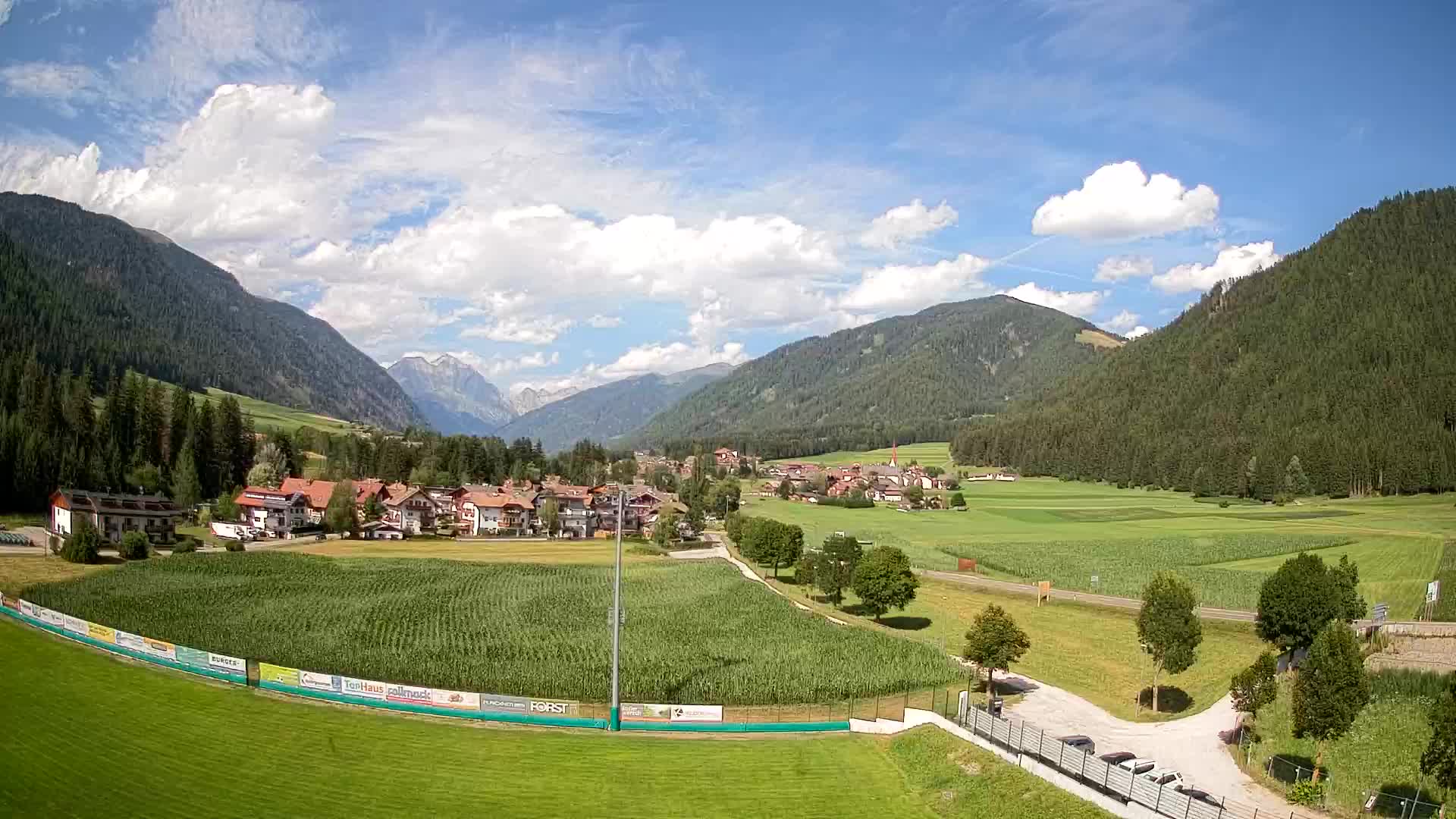 Webcam Niederrasen / Kronplatz – Liveblick aus dem Antholzertal
