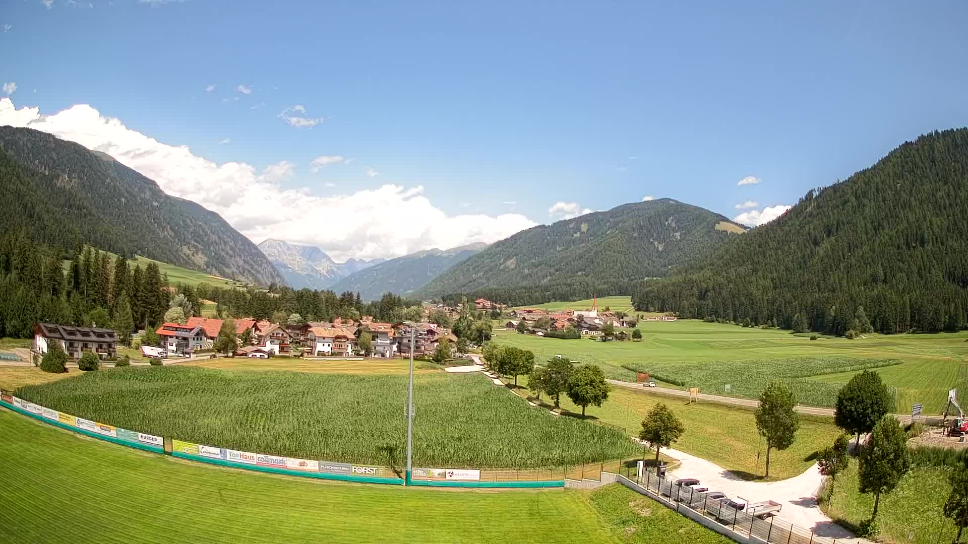 Web kamera Niederrasen / Kronplatz – Pogled v živo iz doline Anterselva