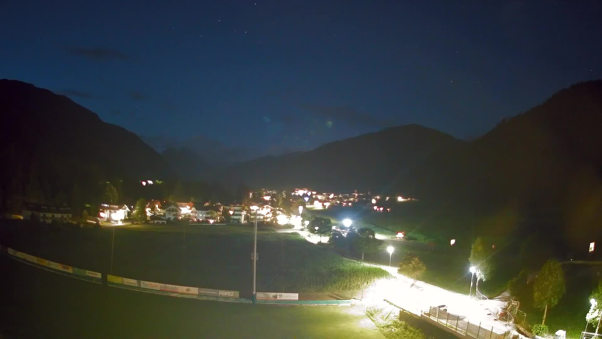 Webcam Niederrasen / Kronplatz – Vista en directo desde el Valle de Anterselva