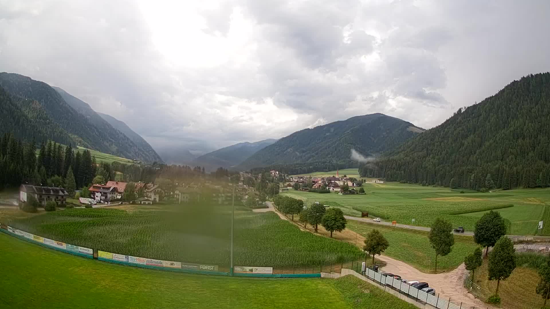 Webcam Niederrasen / Kronplatz – Vista en directo desde el Valle de Anterselva