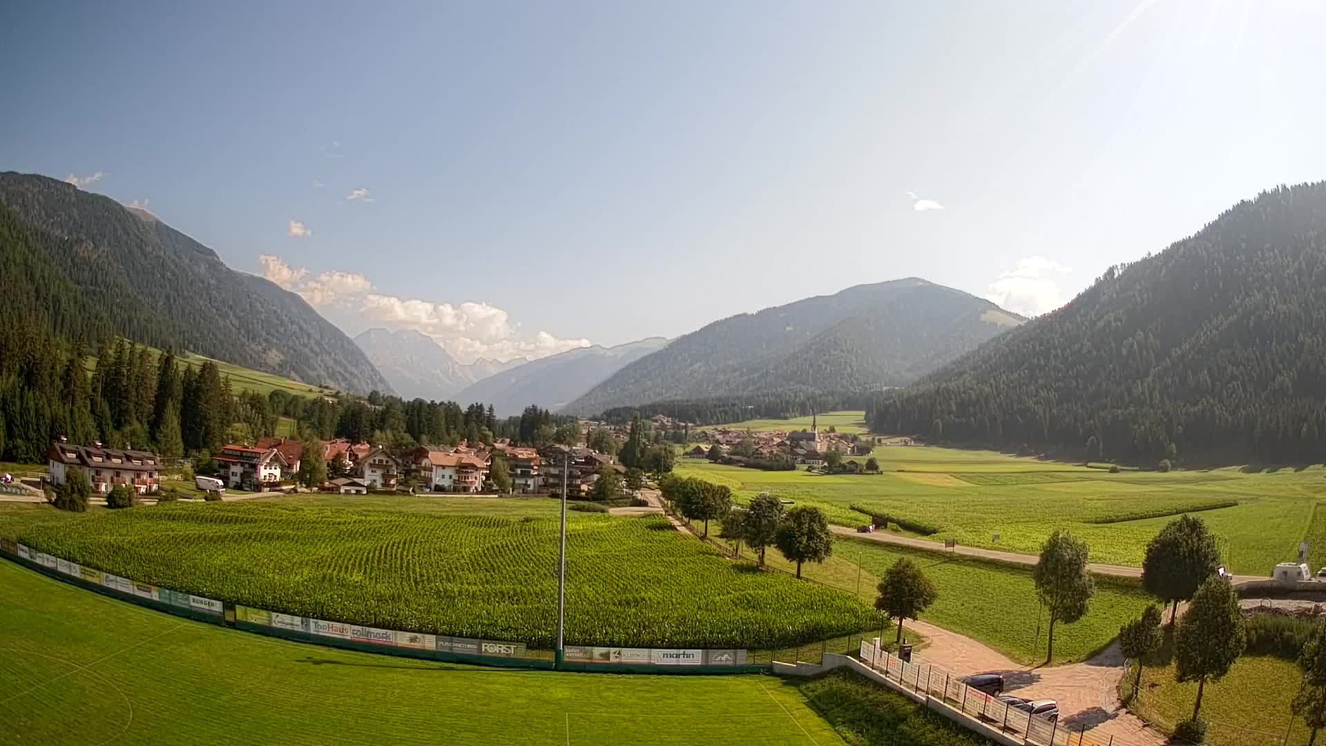 Webcam Niederrasen / Kronplatz – Liveblick aus dem Antholzertal