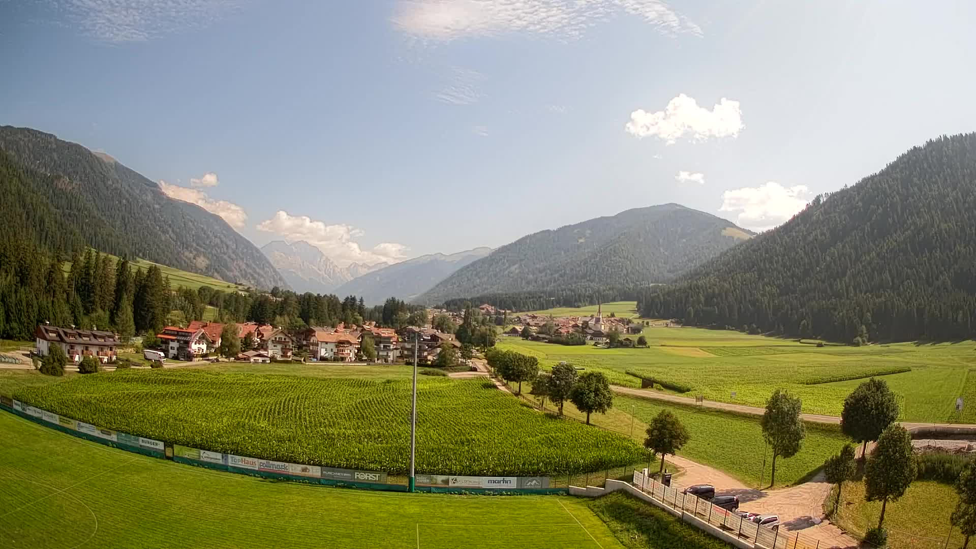 Webcam Niederrasen / Kronplatz – Vue en direct depuis la Vallée d’Anterselva