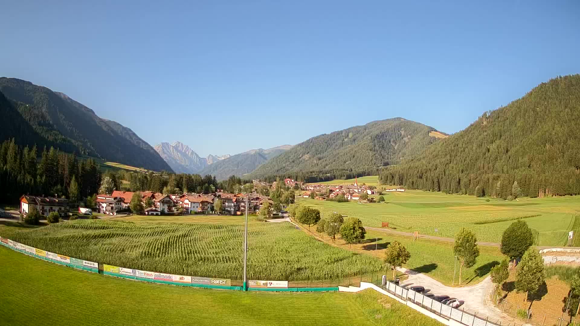 Web kamera Niederrasen / Kronplatz – Pogled v živo iz doline Anterselva