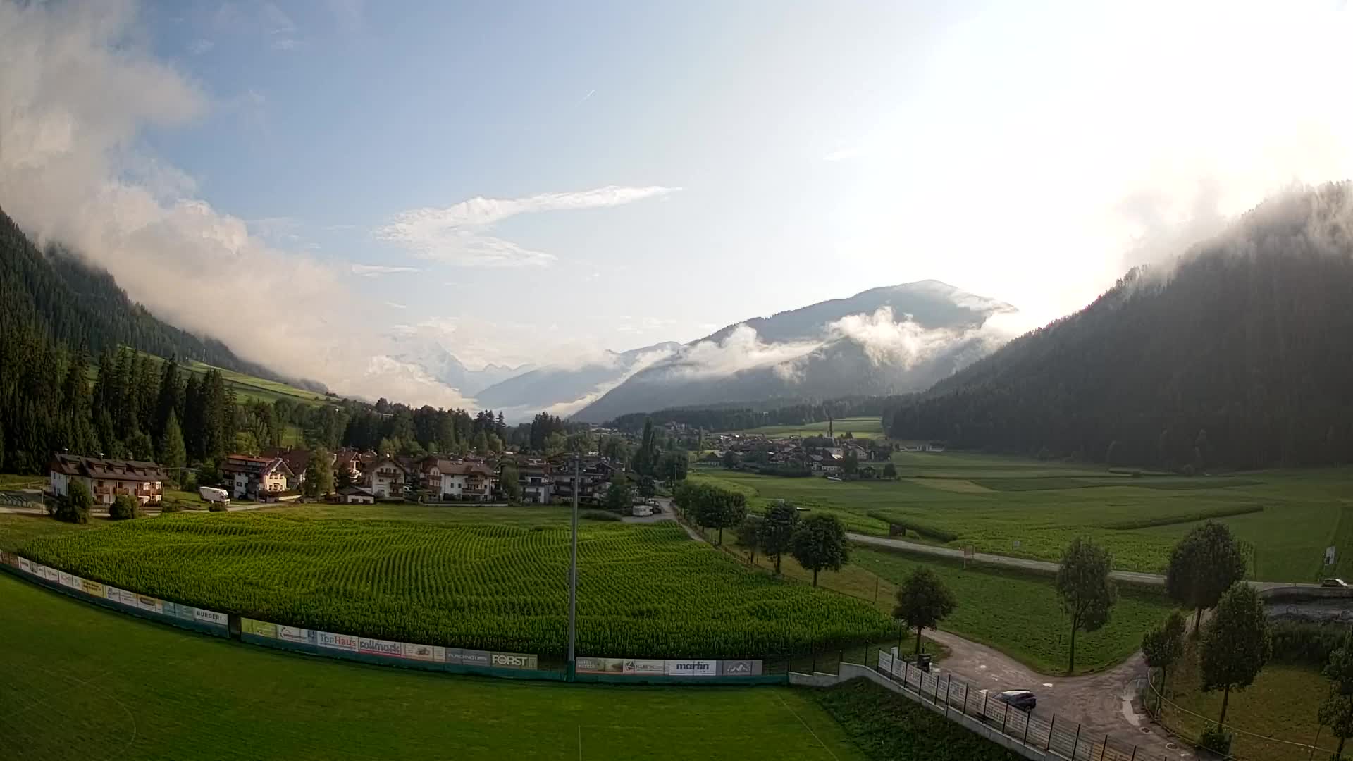 Webcam Niederrasen / Kronplatz – Liveblick aus dem Antholzertal
