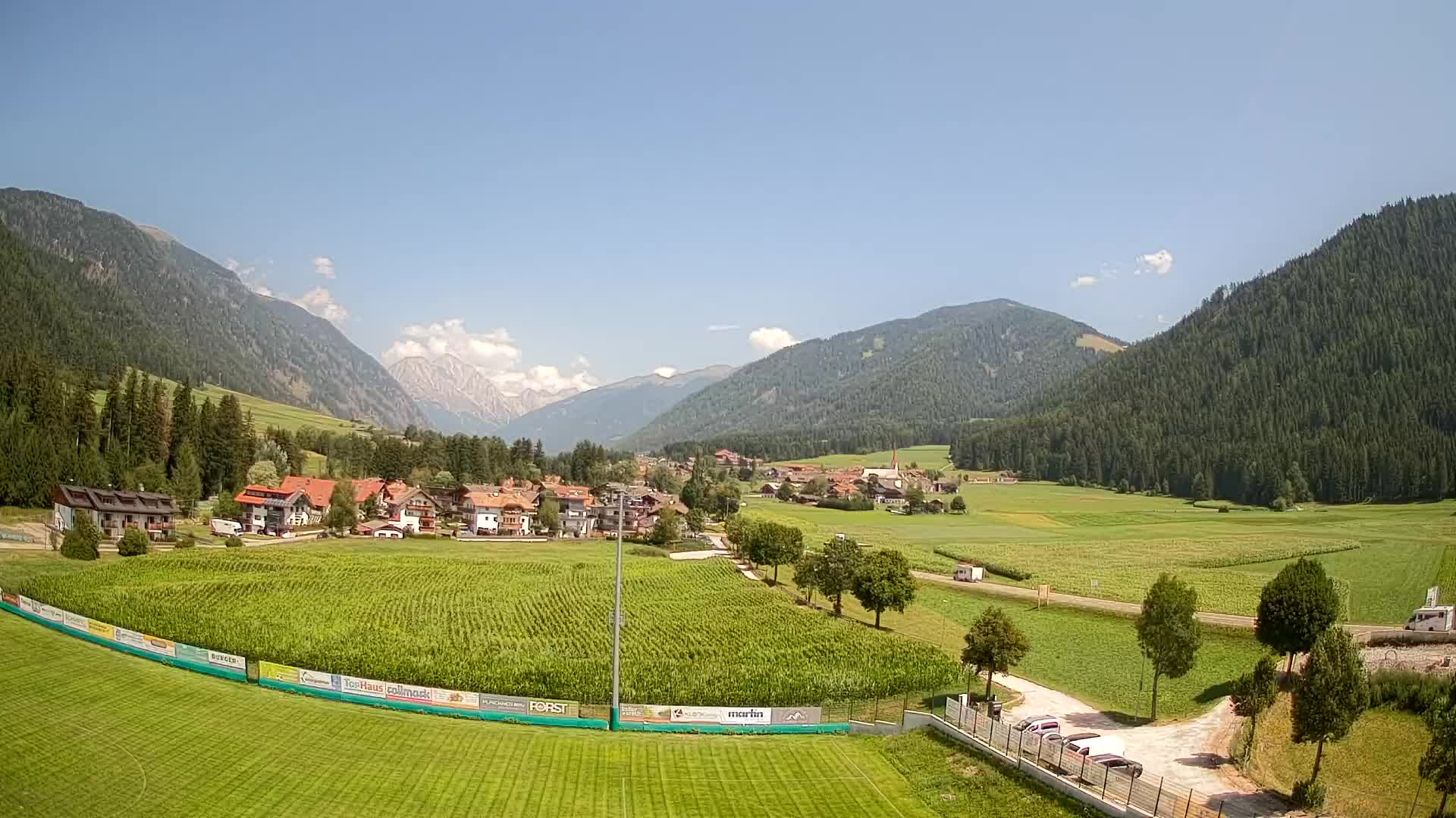Webcam Niederrasen / Kronplatz – Liveblick aus dem Antholzertal