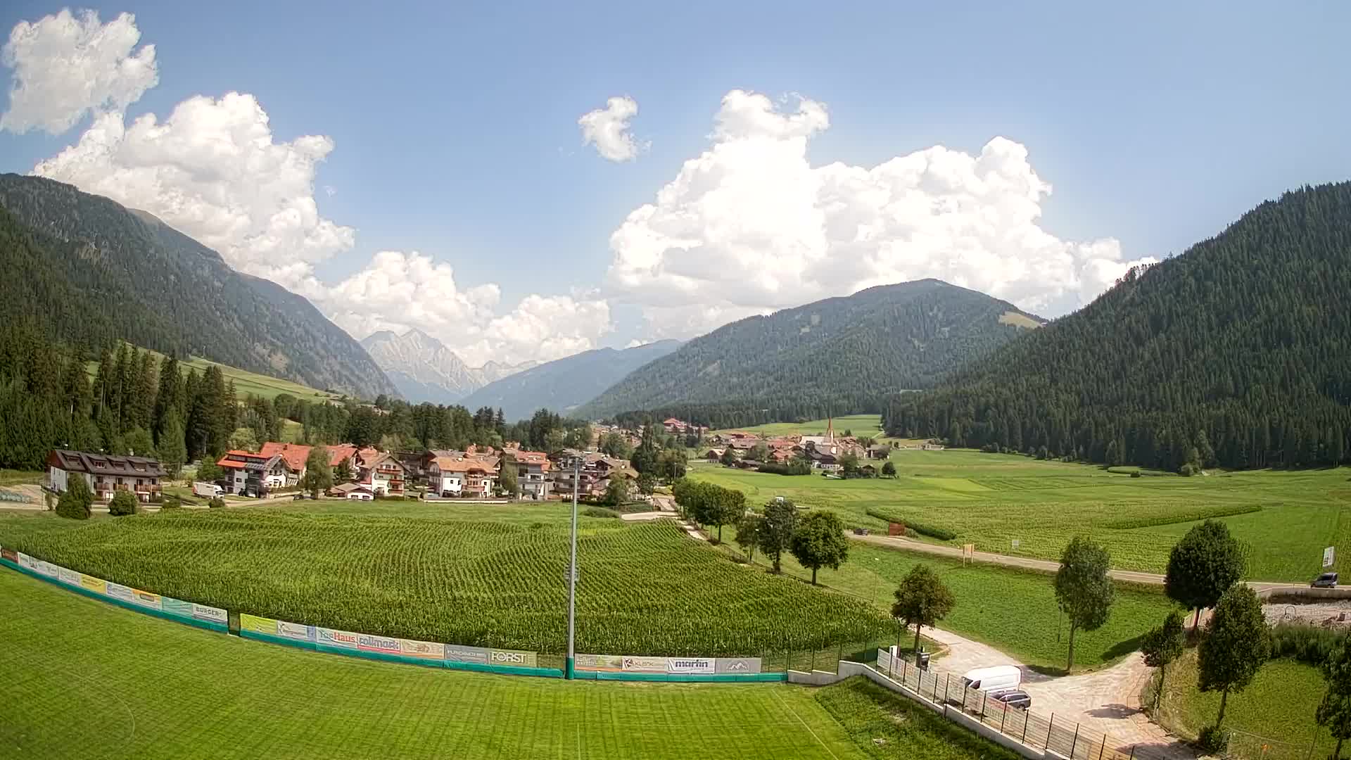 Webcam Niederrasen / Kronplatz – Vue en direct depuis la Vallée d’Anterselva