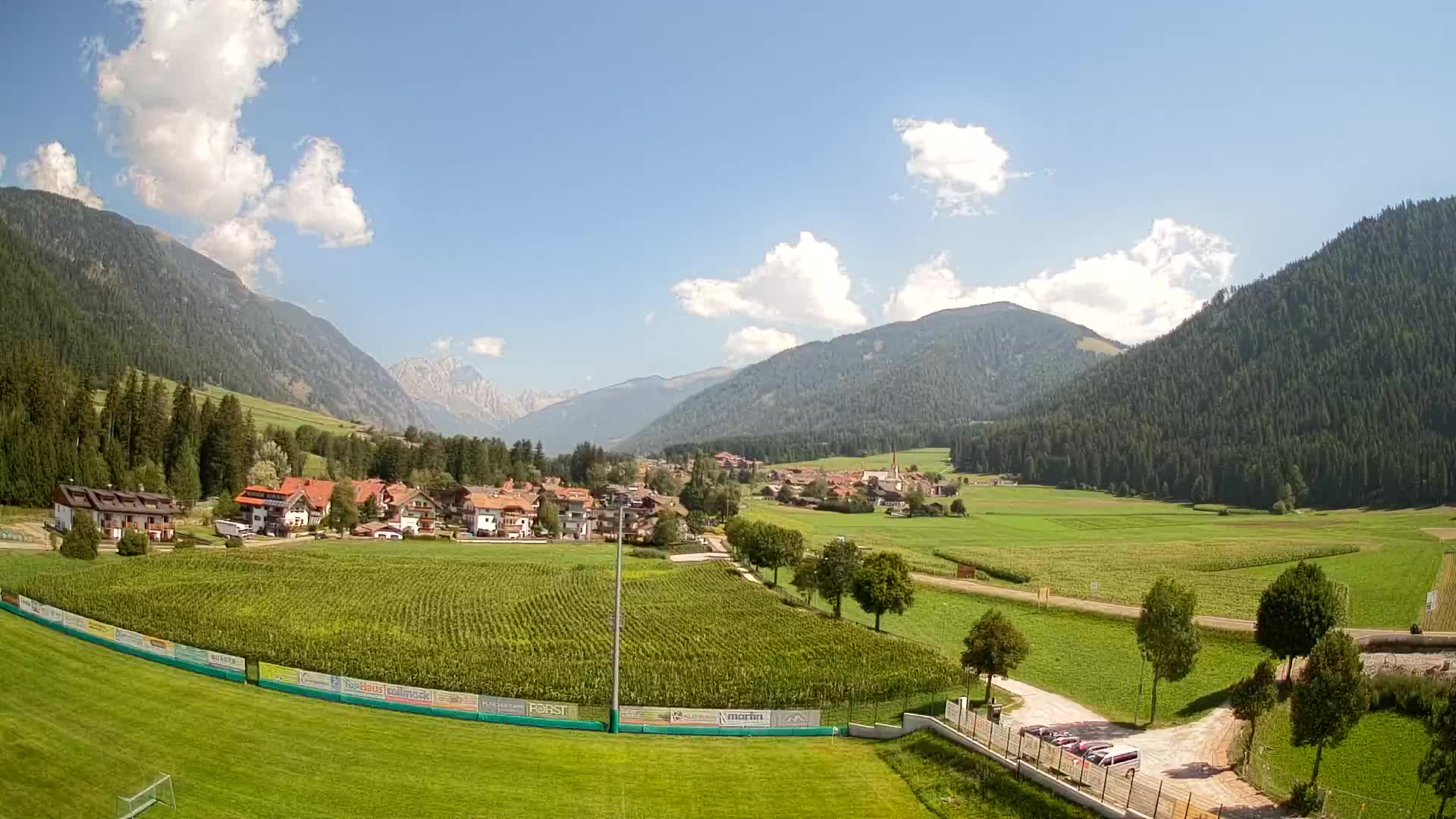 Webcam Niederrasen / Kronplatz – Vue en direct depuis la Vallée d’Anterselva